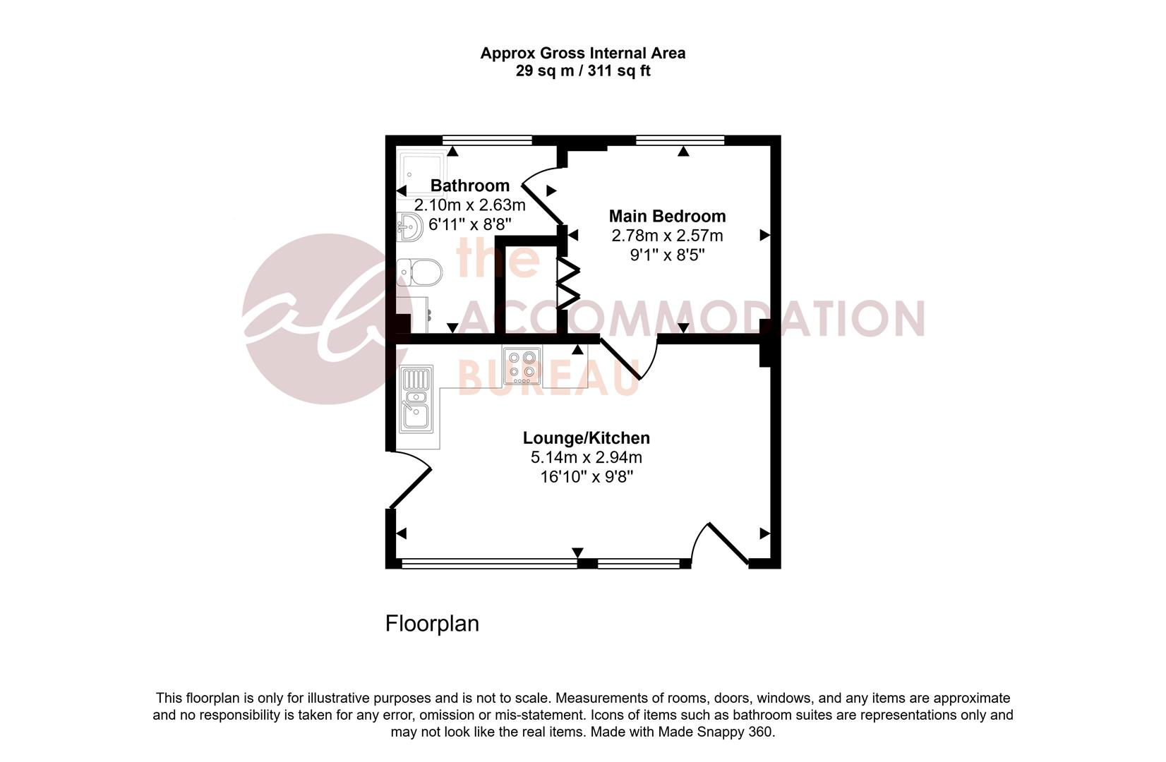 The Lodge, Roscorla, Bodiniel Road, Bodmin floorplan