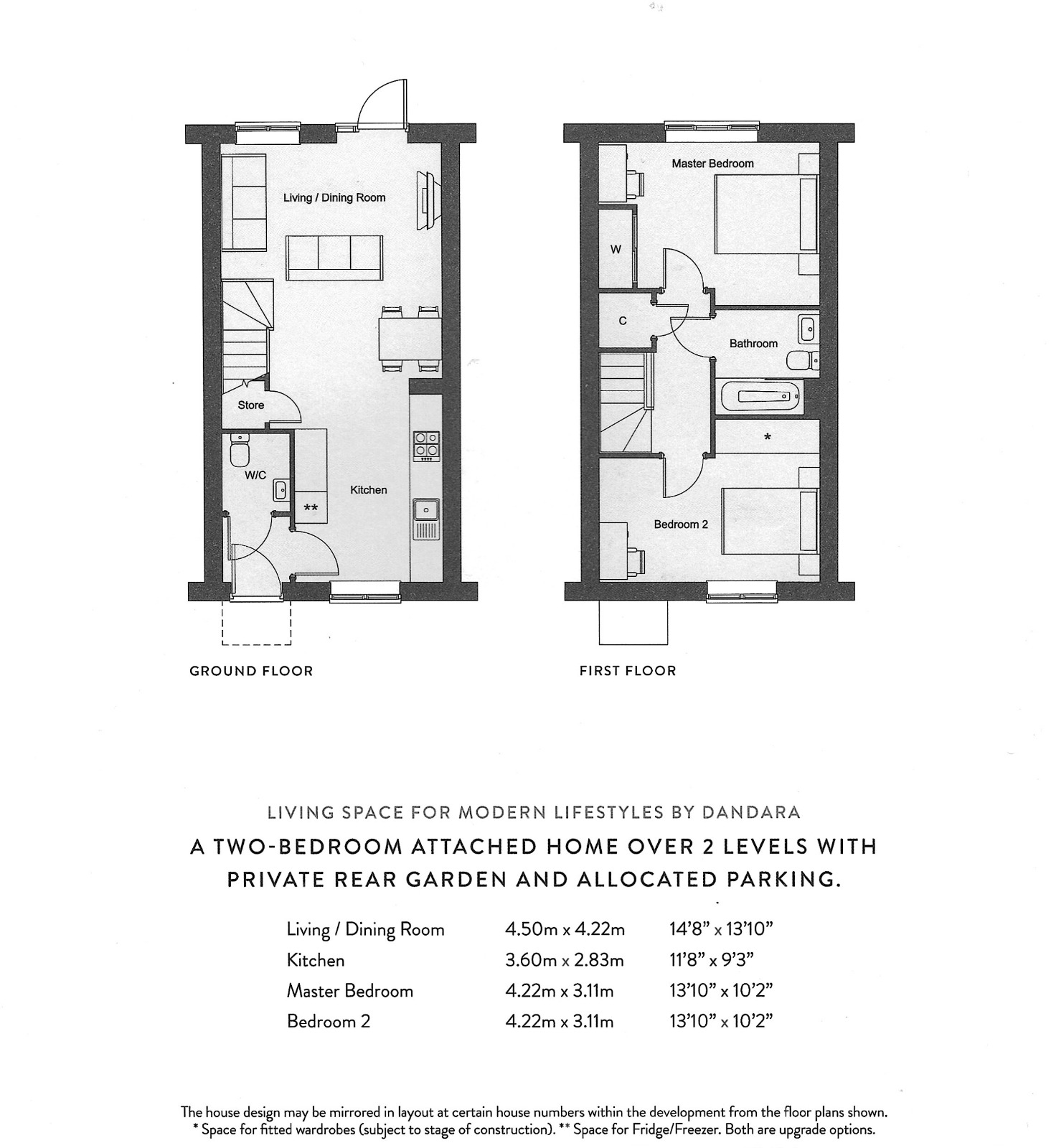 10, Parlour Way, Portsmouth floorplan