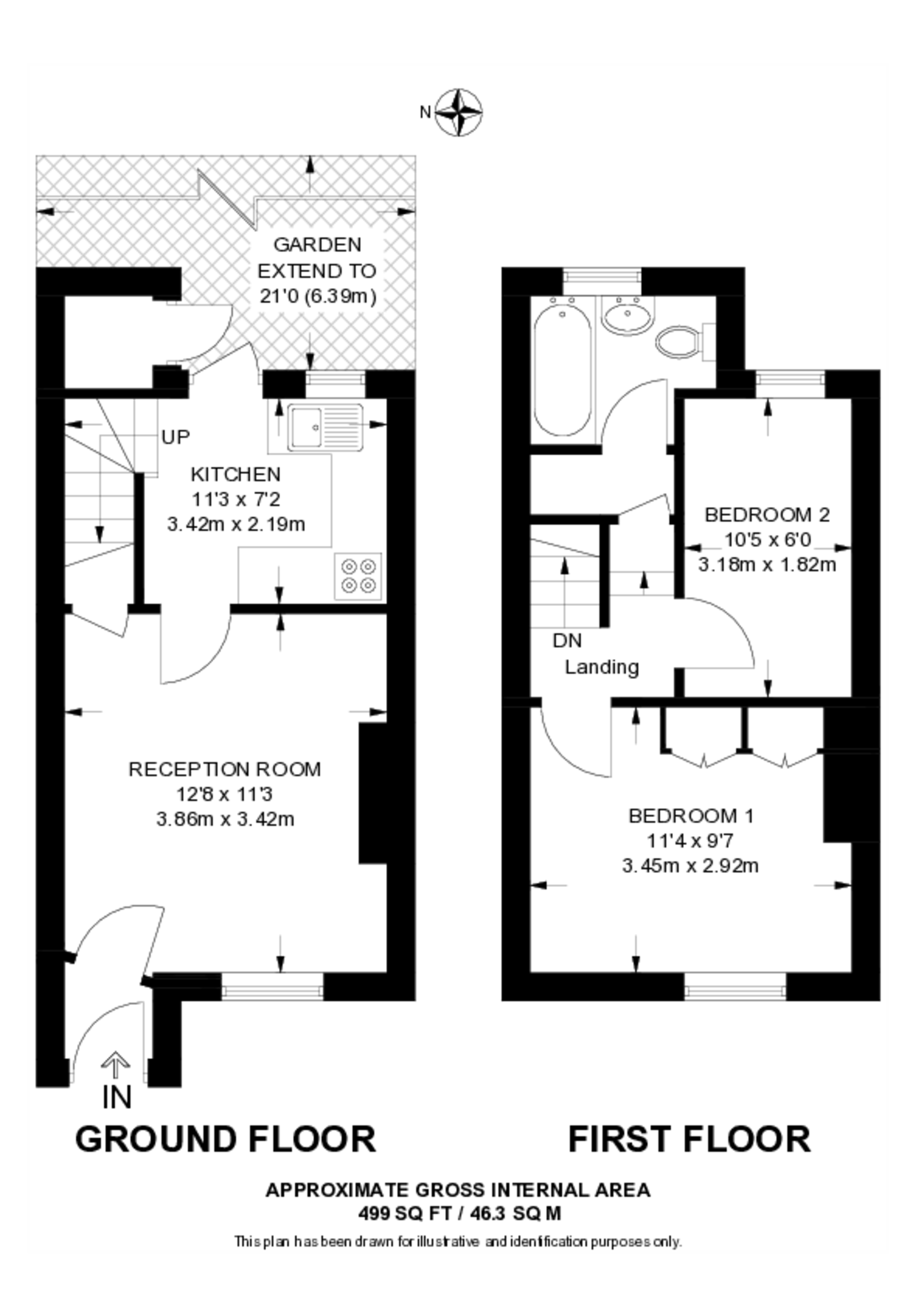 Coteford Street, Tooting floorplan