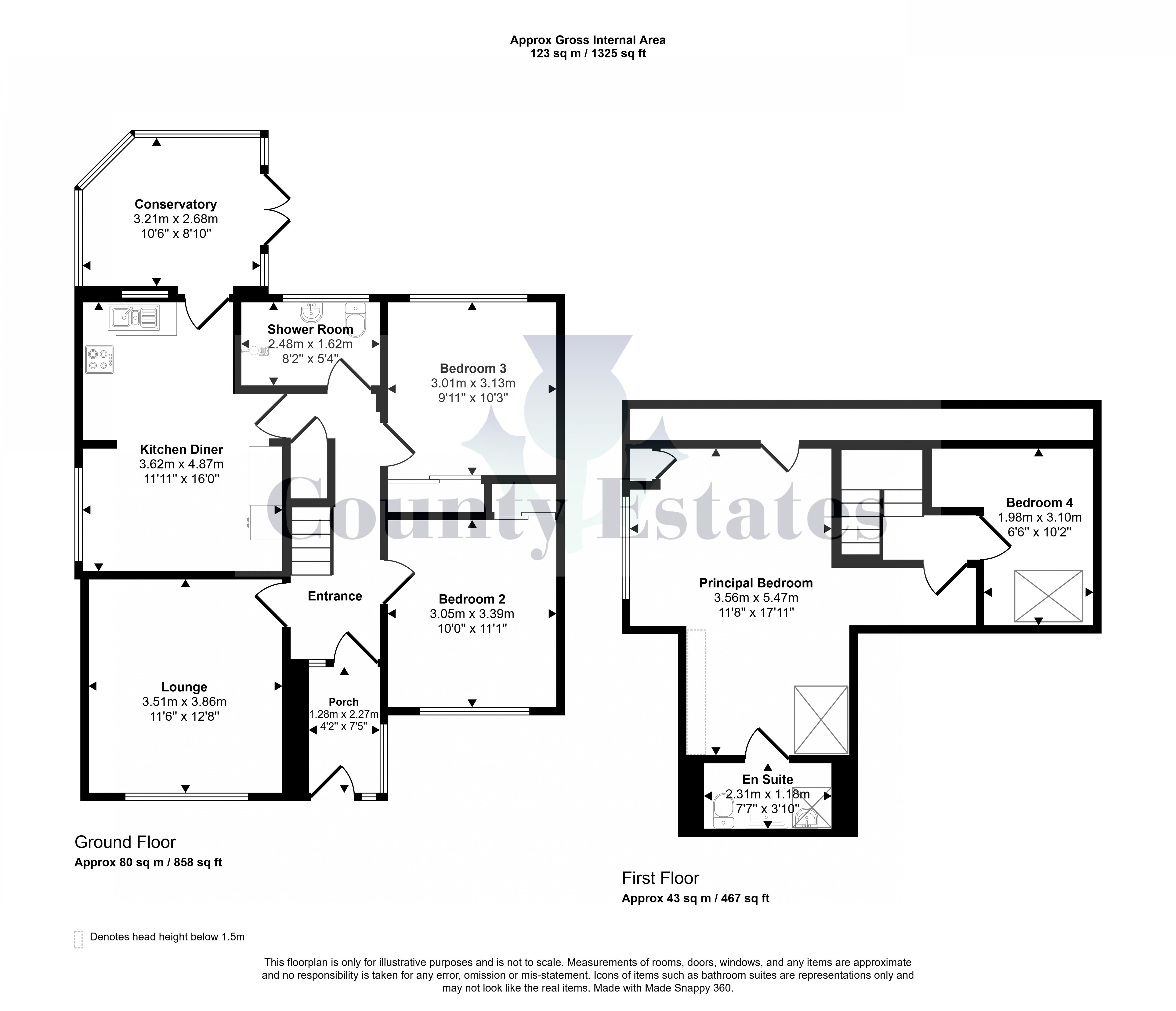 29, Dunmar Crescent, Alloa floorplan