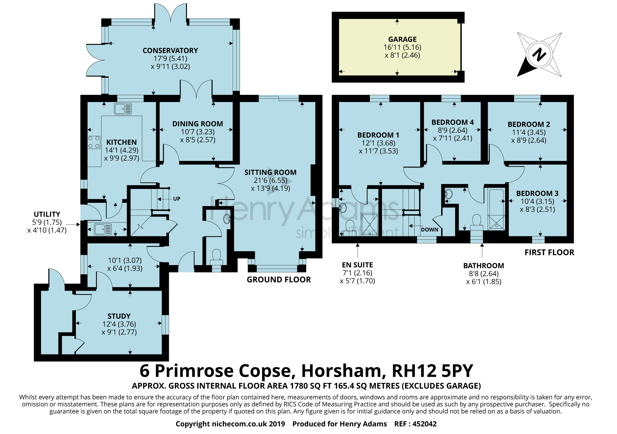 4 Bedrooms Detached house for sale in Primrose Copse, Horsham RH12