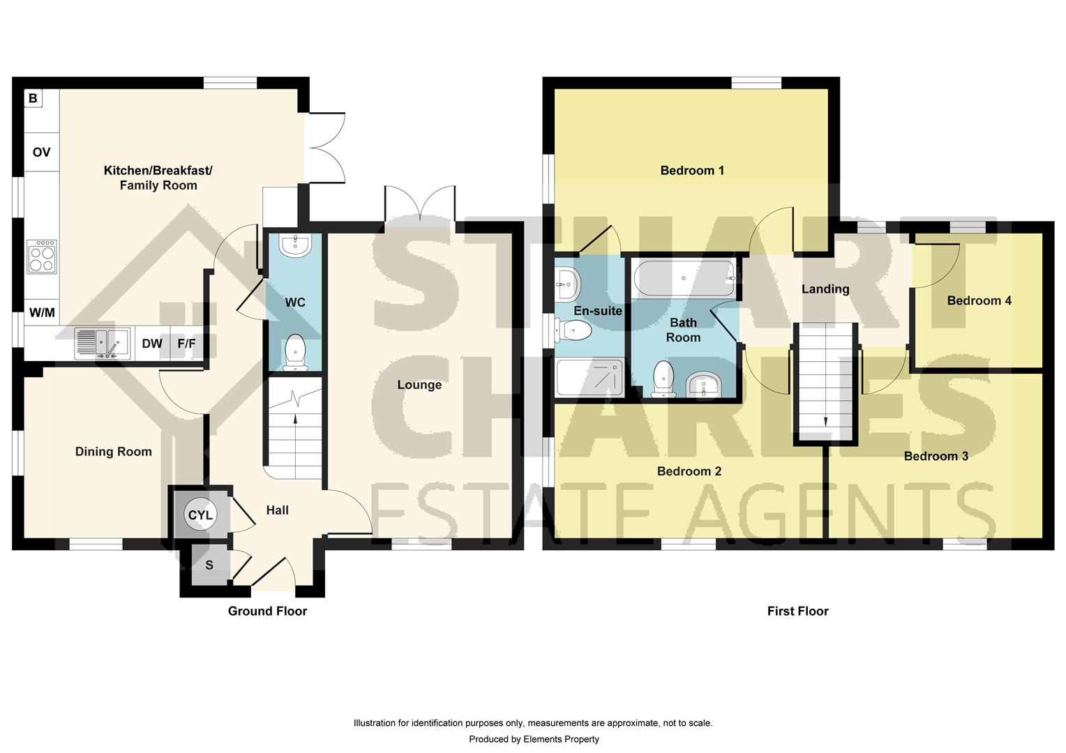 79, Arnold Drive, Corby floorplan