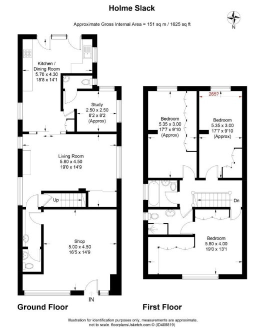 40, Holme Slack Lane, Preston floorplan