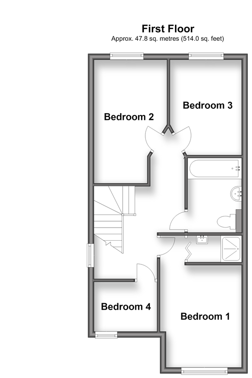 Meadow View, Lydd floorplan