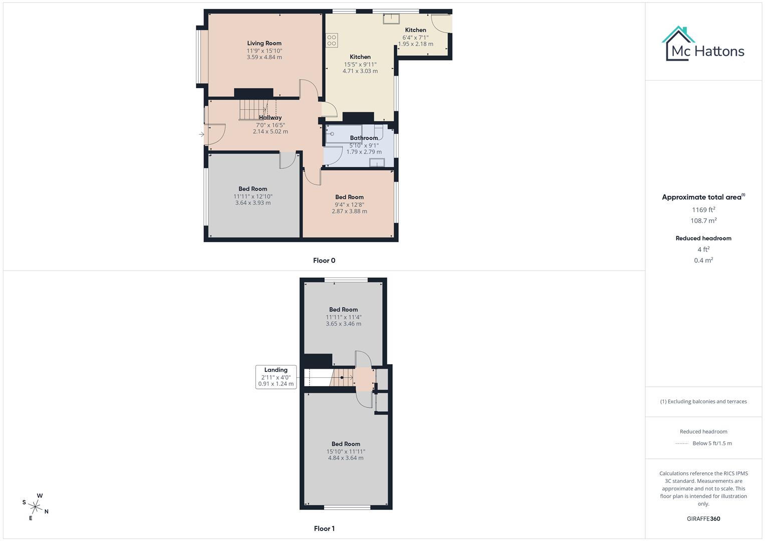 17, The Dell, Bridgend floorplan