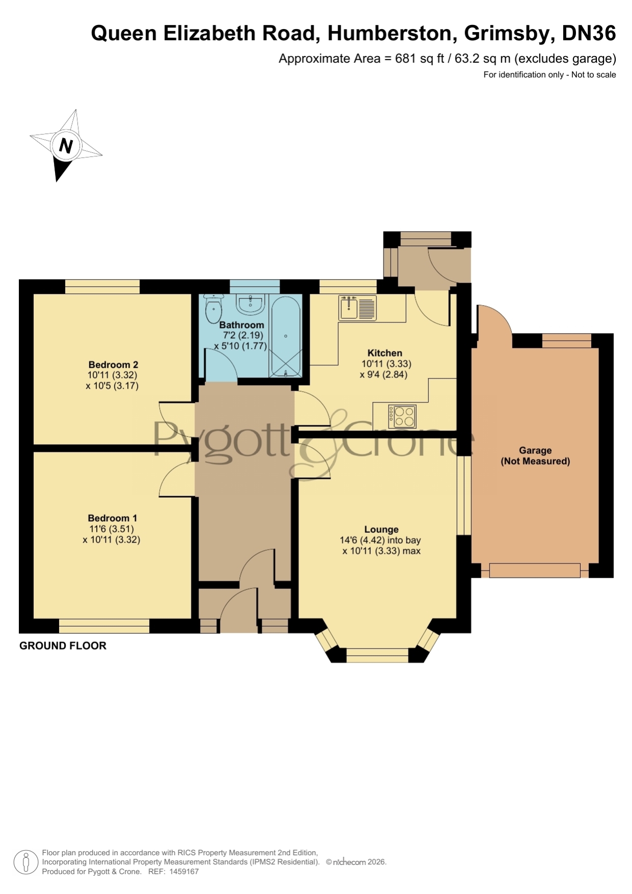 40, Queen Elizabeth Road, Grimsby floorplan