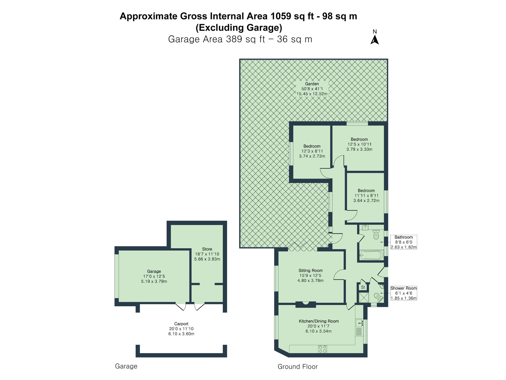 102 Church Road, Oxford floorplan