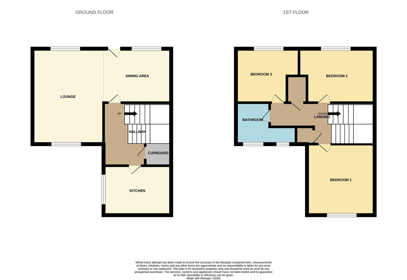 112, Waskerley Road, Washington floorplan