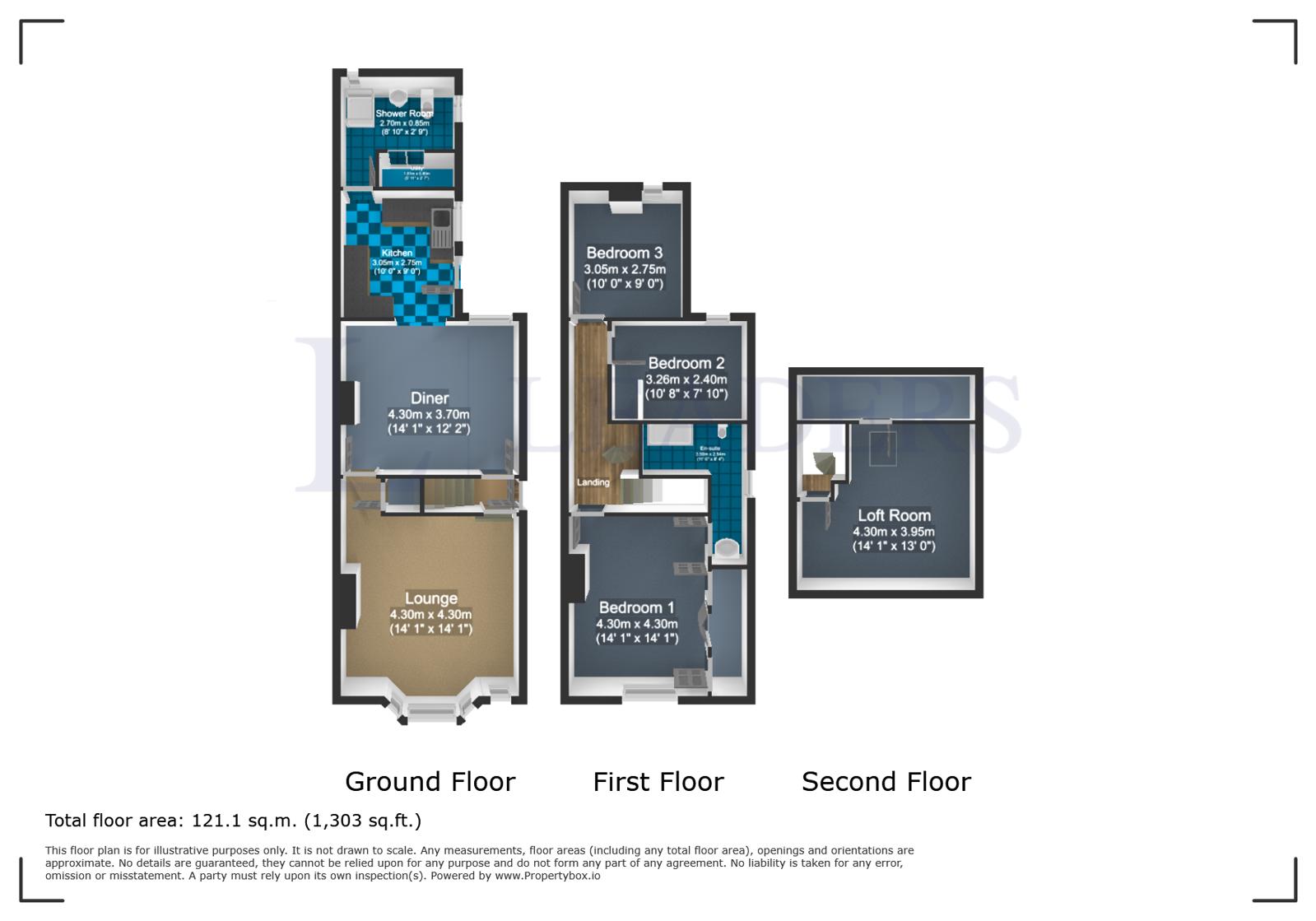 151, Kings Road, Essex floorplan