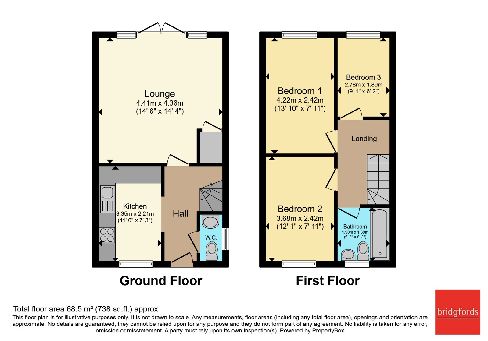 452, Broad Street, Cheshire floorplan