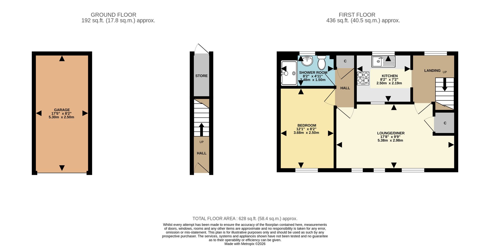 59 Walsby Drive, Sittingbourne floorplan