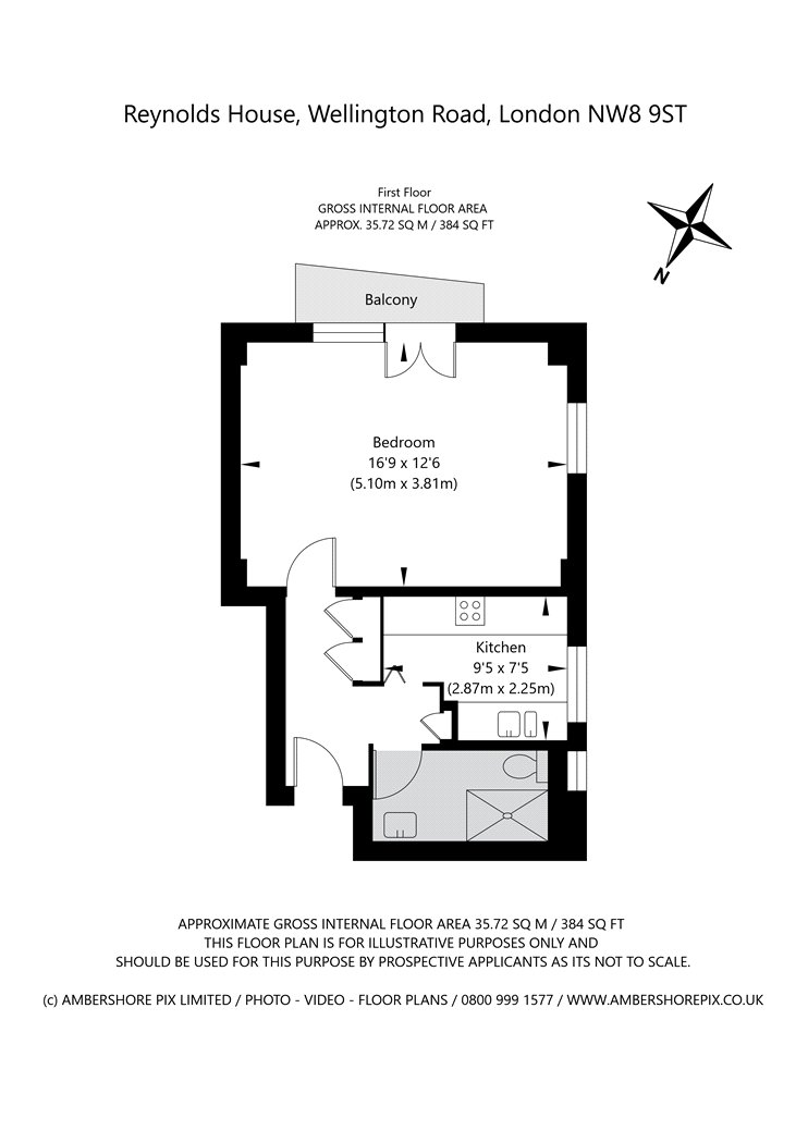 Reynolds House, Wellington Road, St John's Wood, London, NW8 floorplan