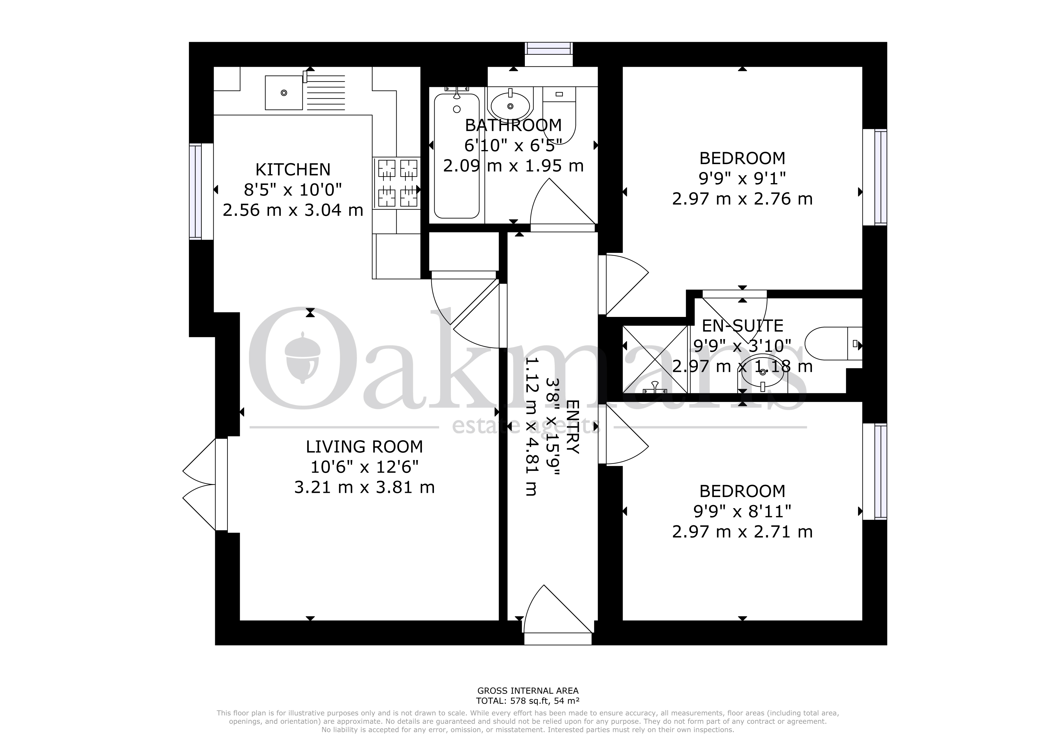 APARTMENT 10, MATLOCK HOUSE, COVENTRY floorplan