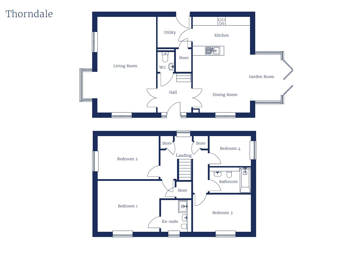 Thorndale Plot 289, 26, Sherwood Drive, Goole floorplan
