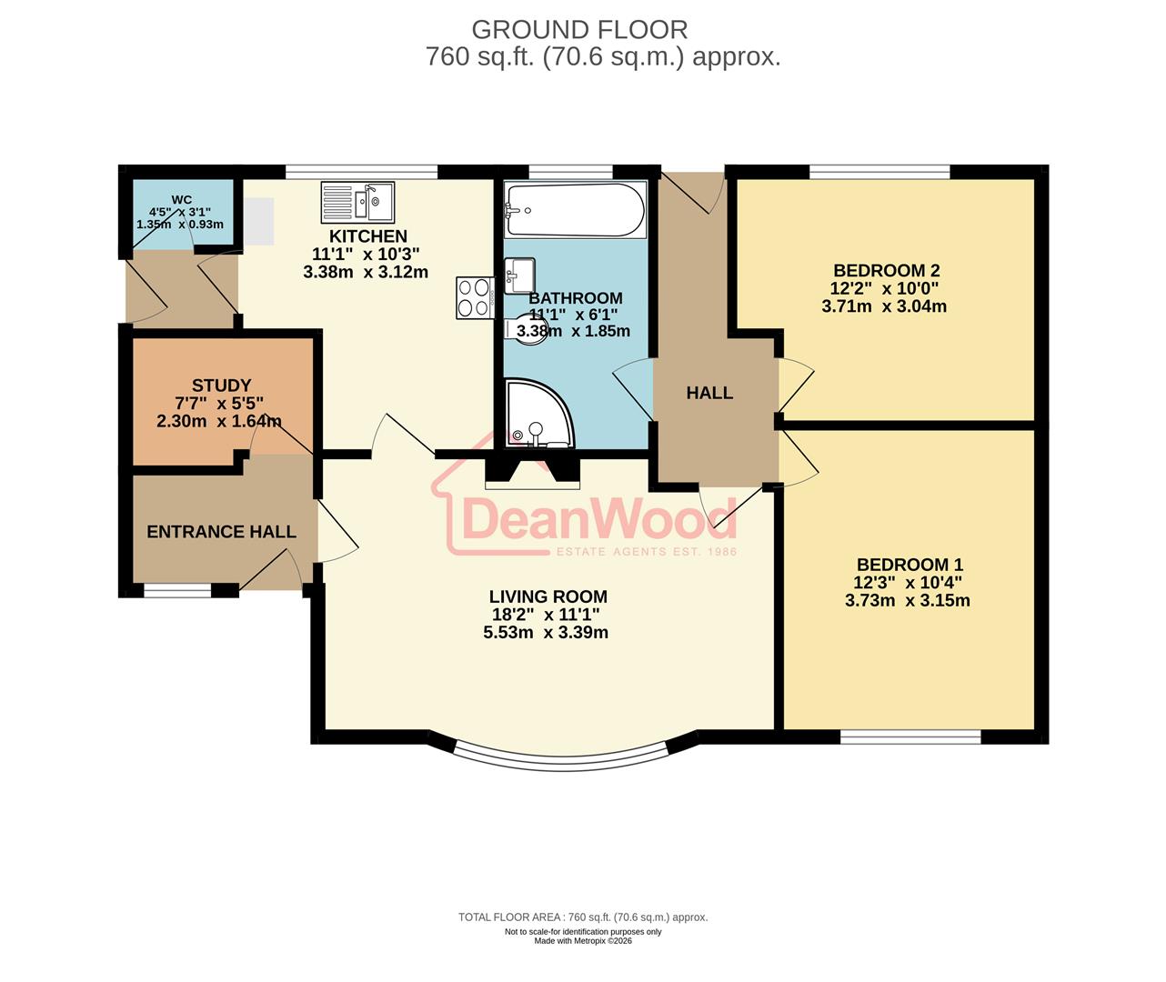 4, Scott Close Groudle, Isle Of Man floorplan