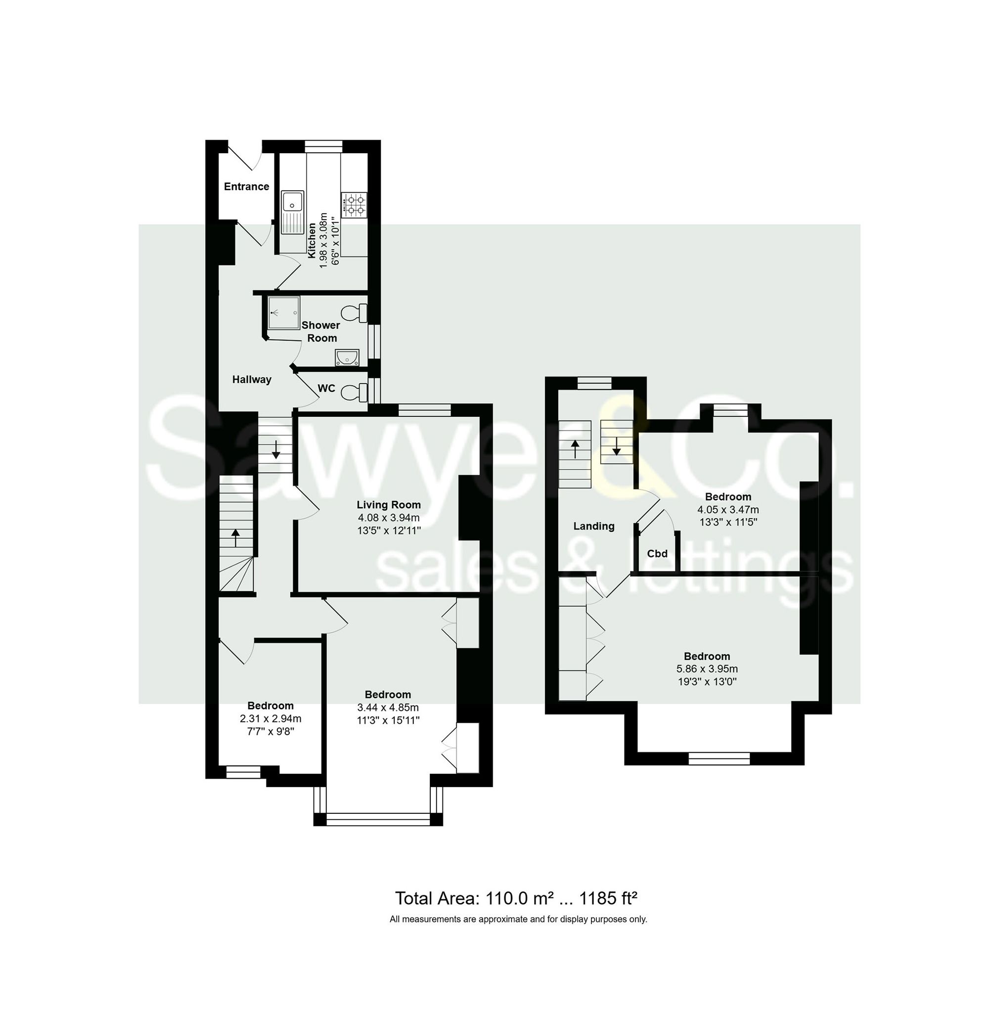 14a Station Road, Portslade floorplan