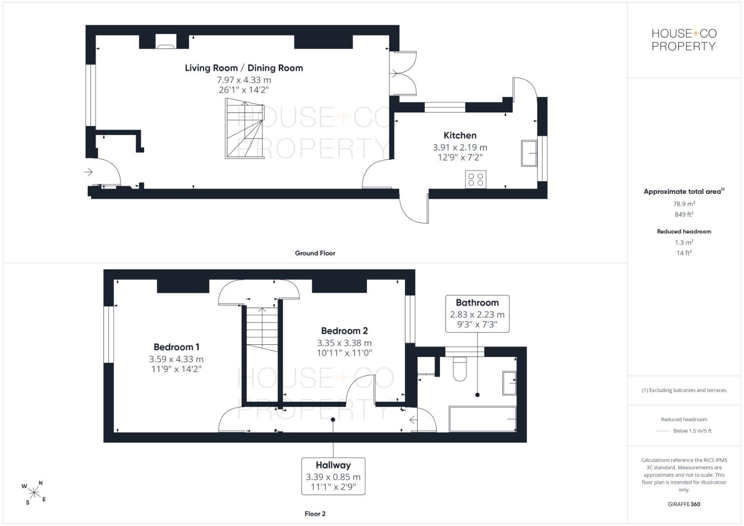 3, Goulter Street, Bristol floorplan