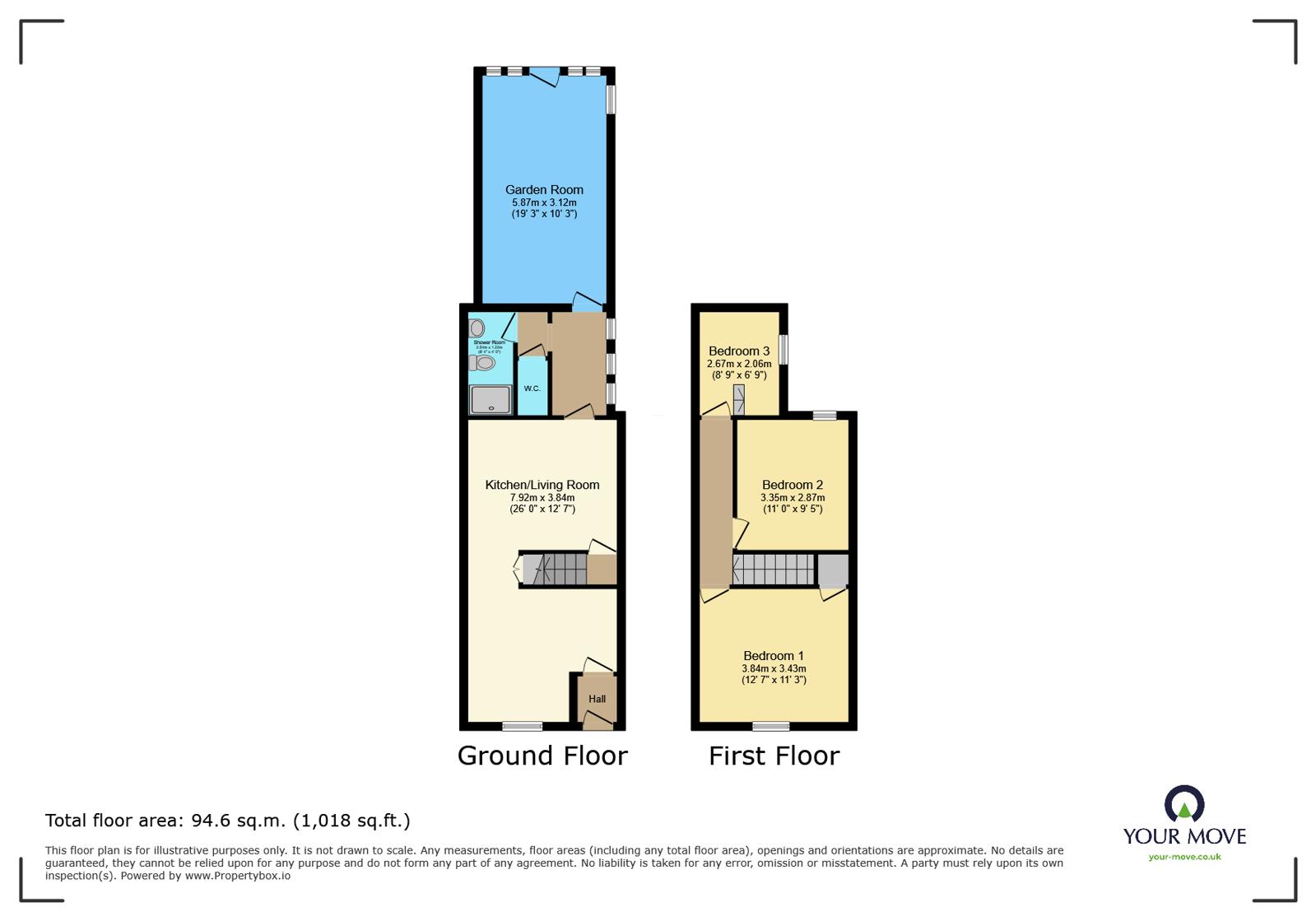 28, Brook Street, East Sussex floorplan