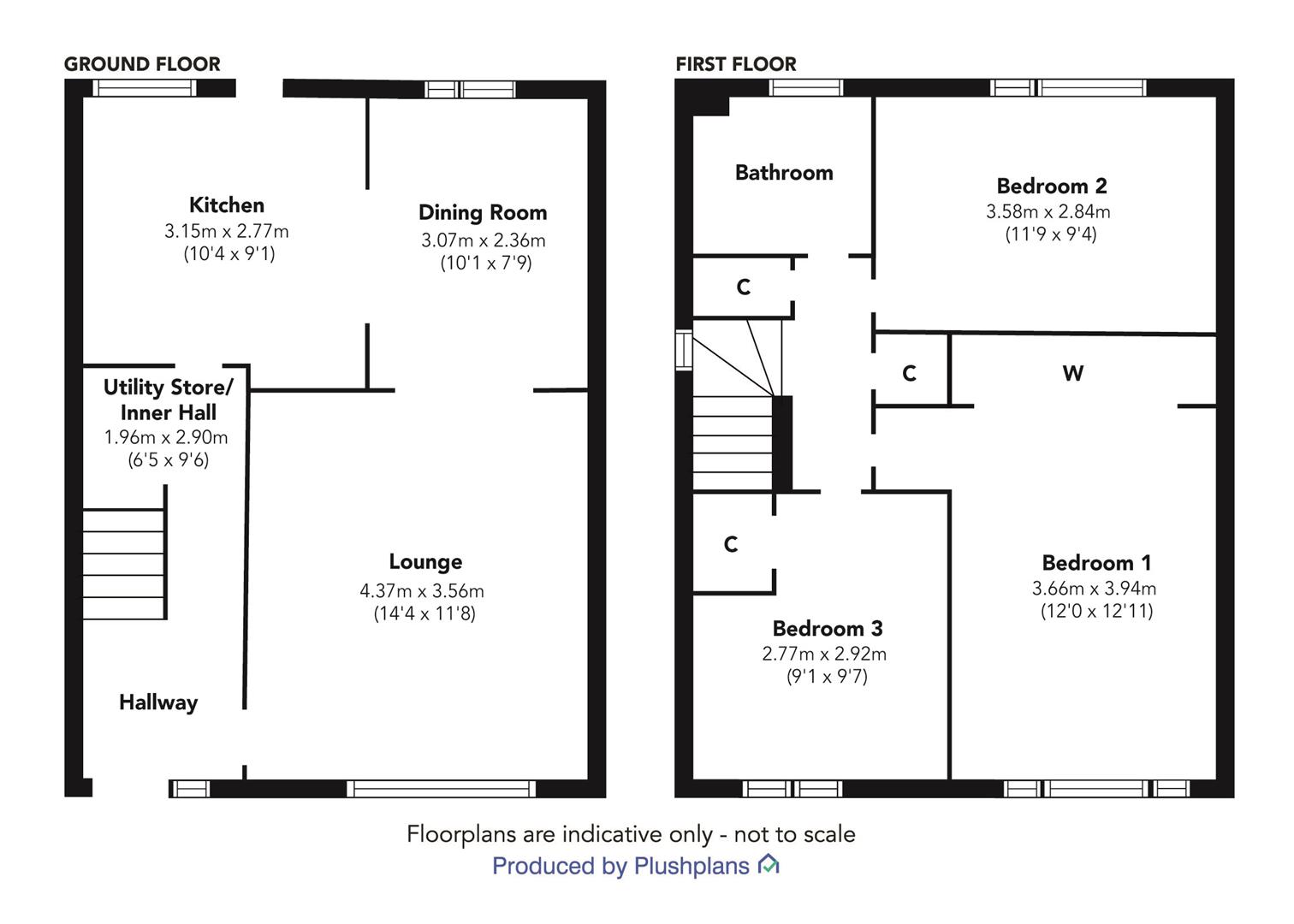 78, Lomond Road, Wemyss Bay floorplan