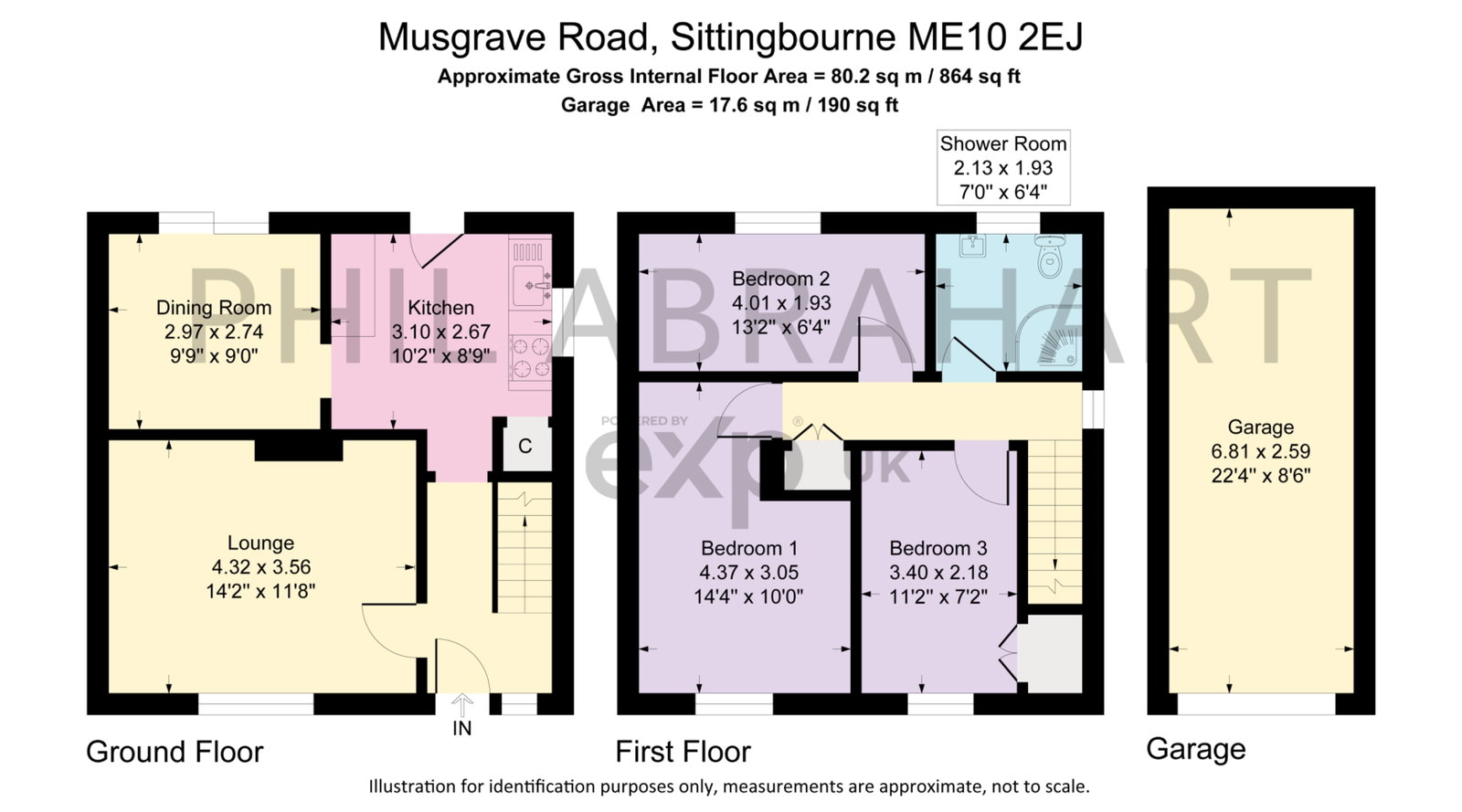 42, Musgrave Road, Sittingbourne floorplan