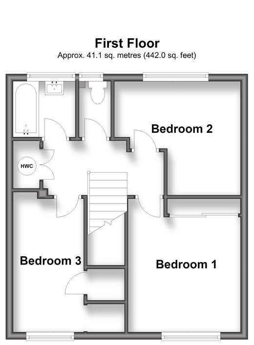 Slinfold Walk Ifield, Crawley floorplan