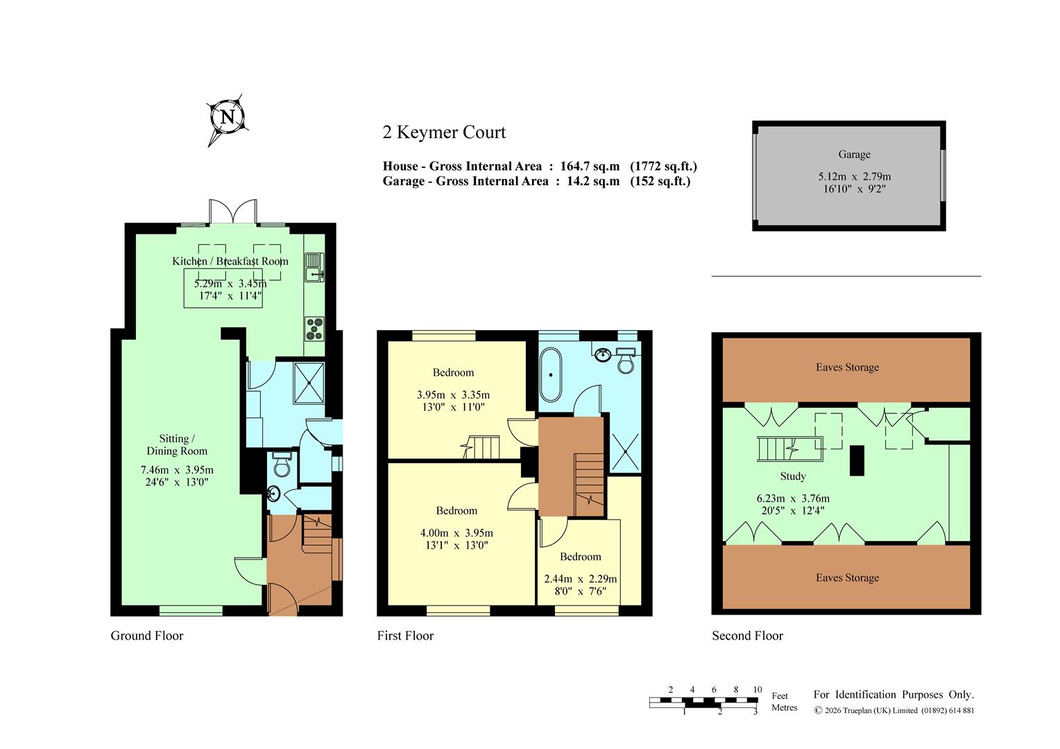 2 Keymer Court, High Street, Tonbridge floorplan