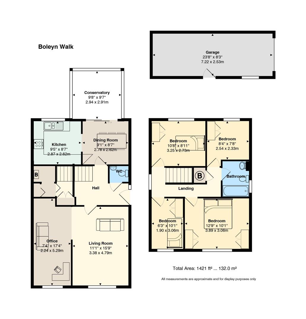 8, Boleyn Walk, Cardiff floorplan