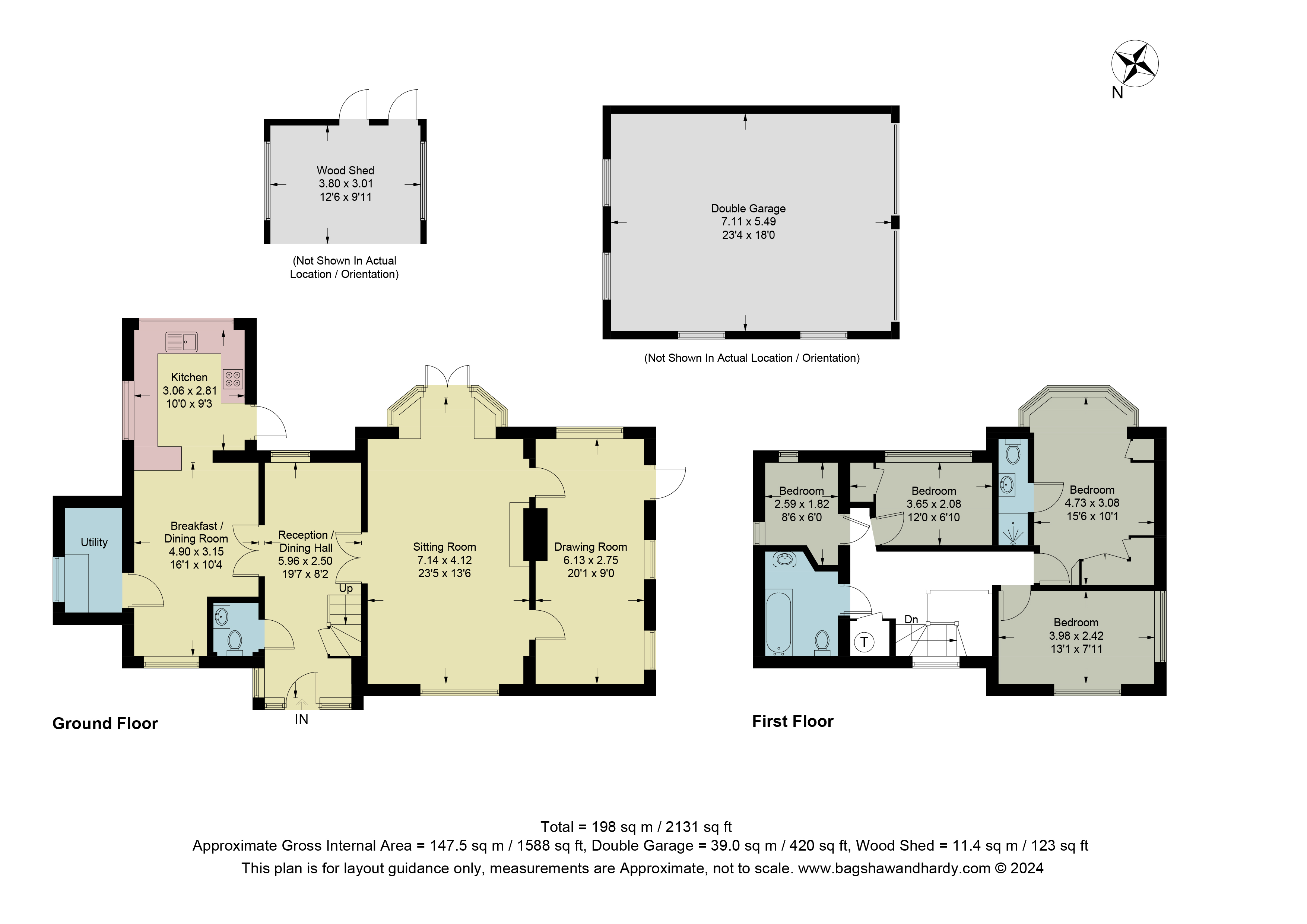 Fairview,, Ockham Lane, Surrey floorplan