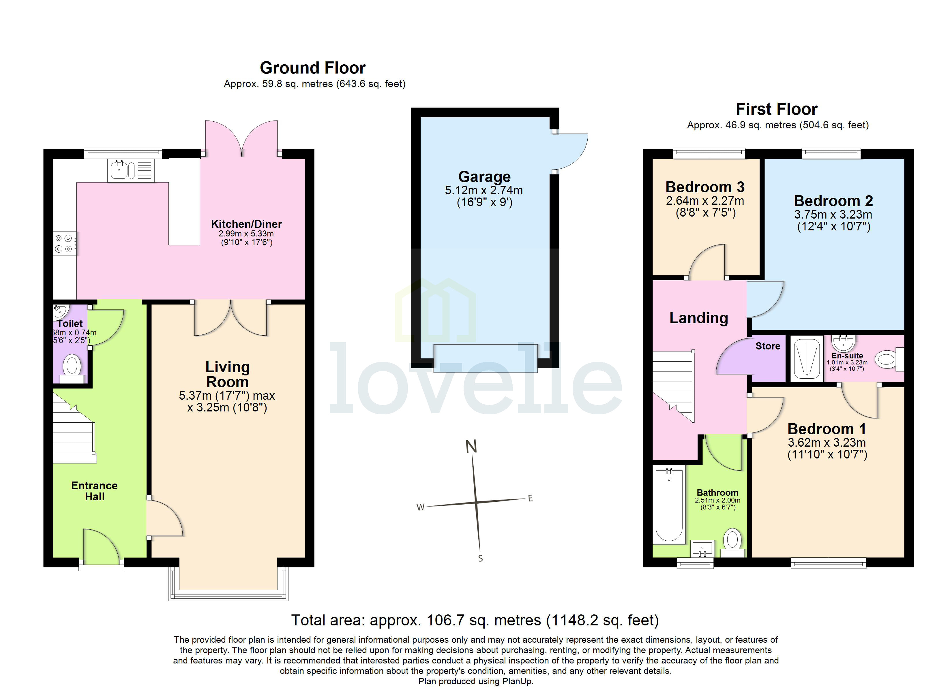 5, Runway Lane, Holton-le-Clay floorplan