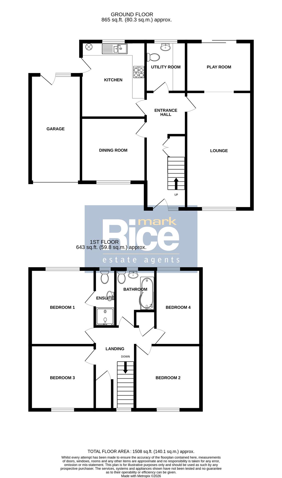 31, Hall Road, Great Hale floorplan