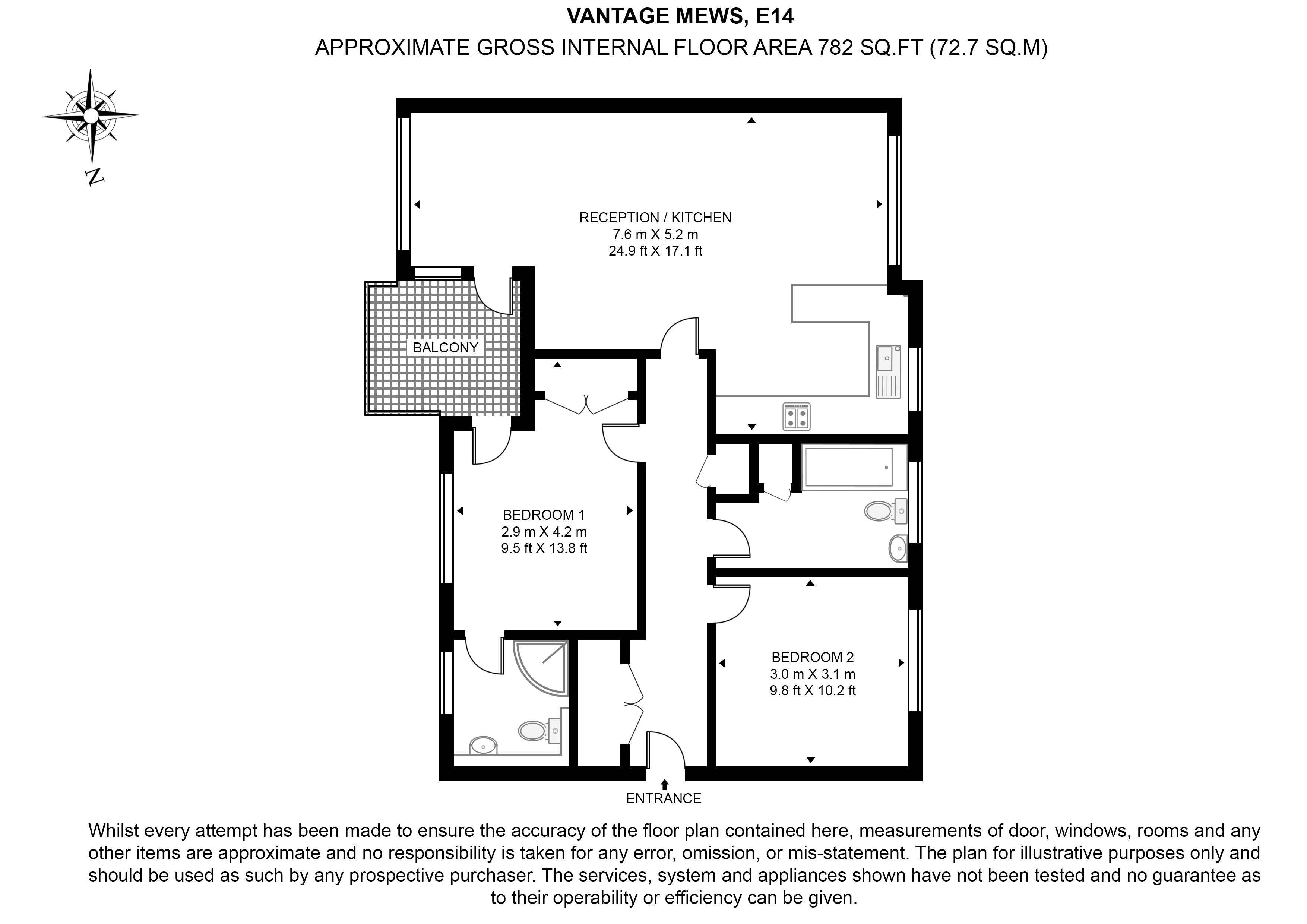 Vantage Mews, London floorplan