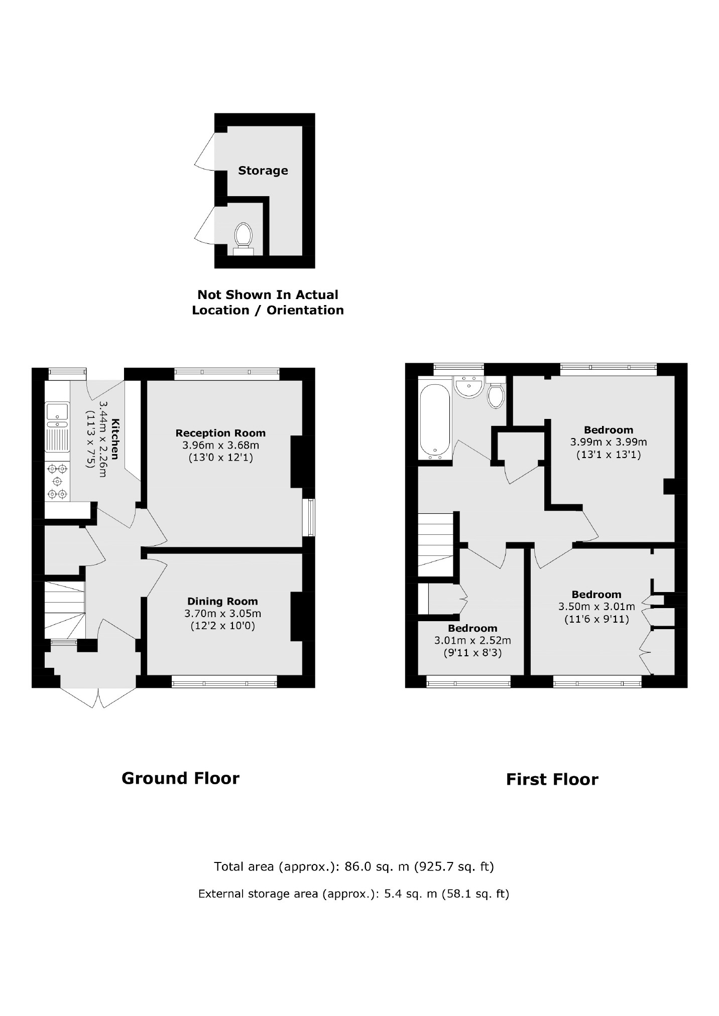 12, Wigley Road, Feltham floorplan
