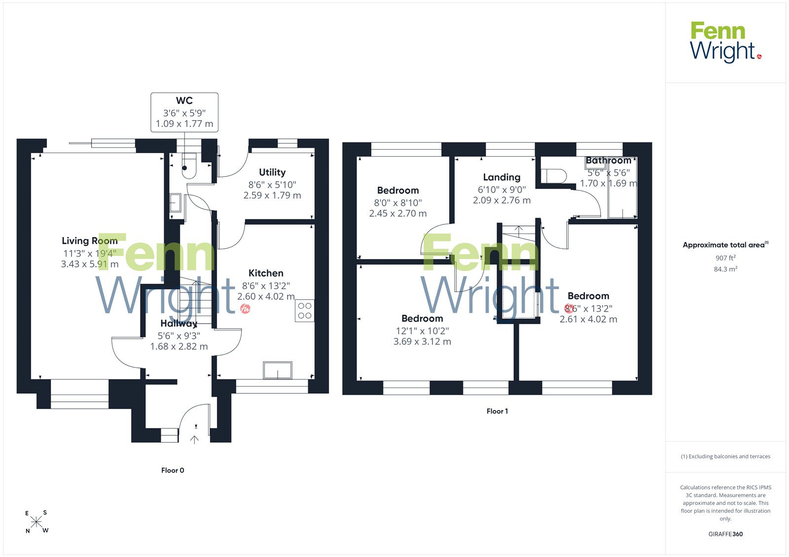 5, Ashdown Way, Essex floorplan