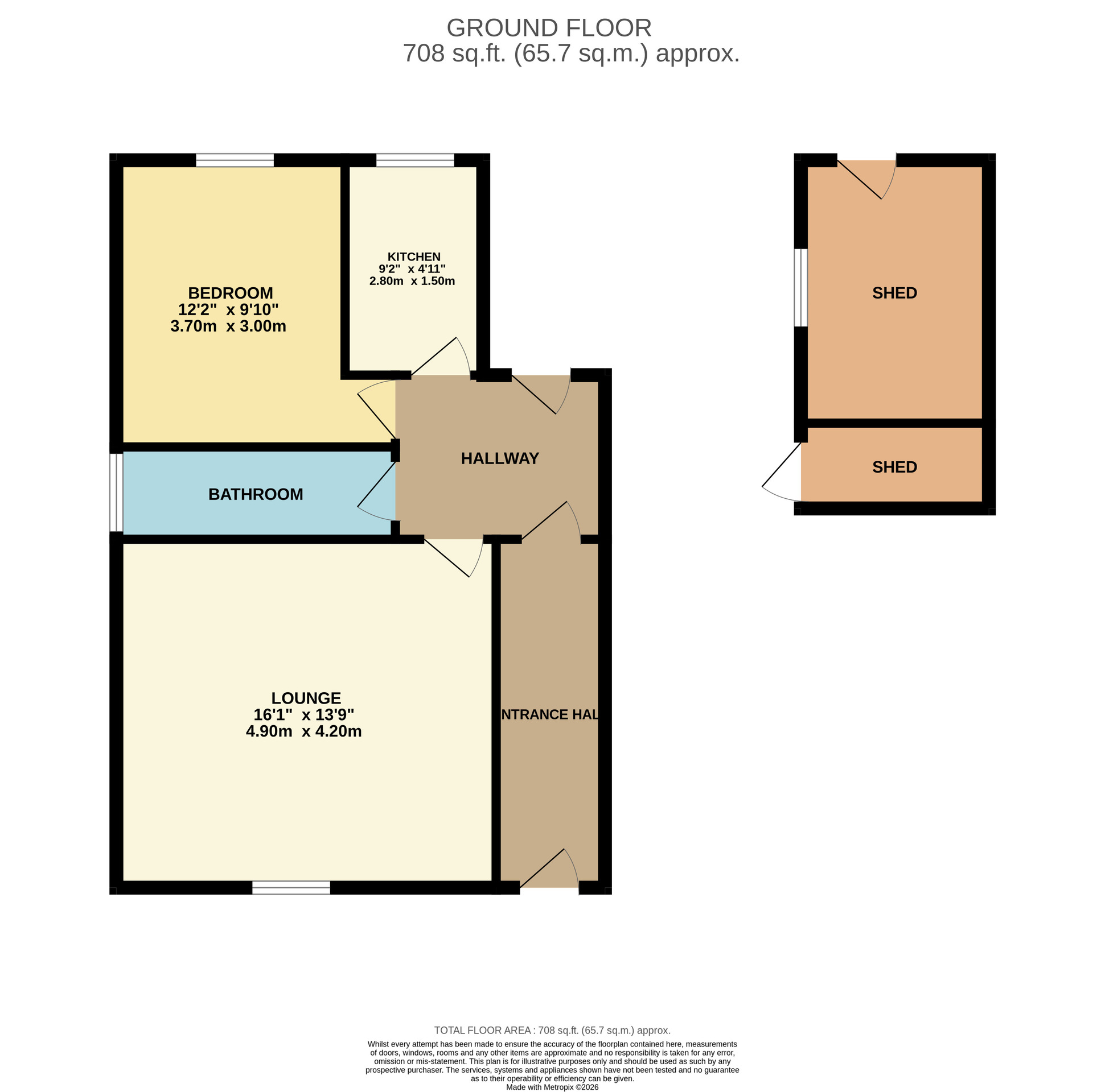 14 Roslin Terrace, Aberdeen floorplan