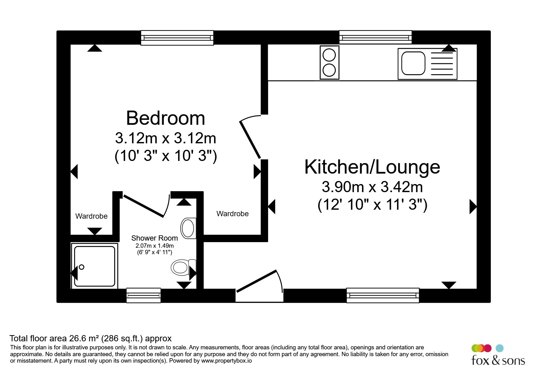 42, Cleeve Park, Minehead floorplan