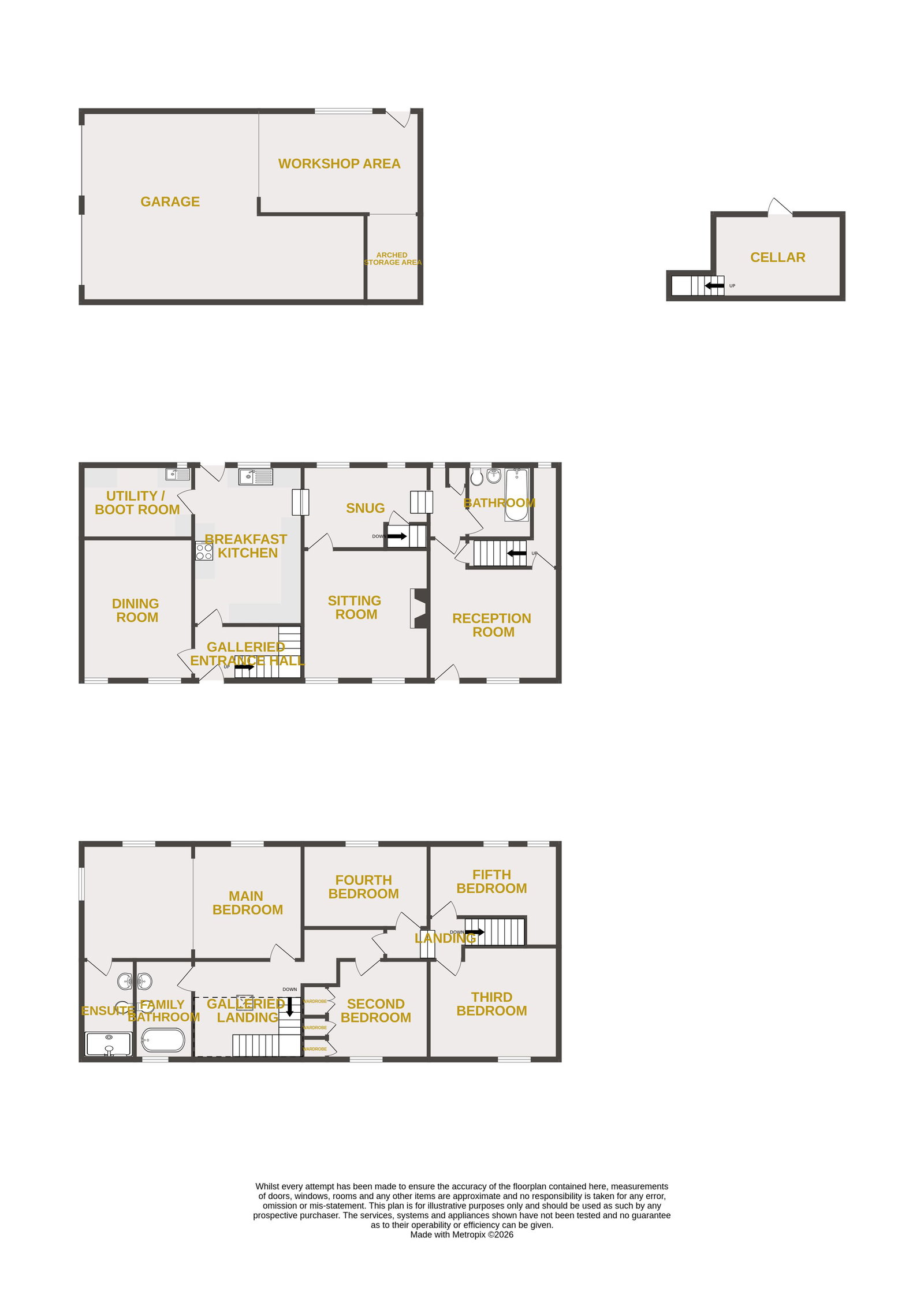 Spout House Farm, Macclesfield Road, High Peak floorplan