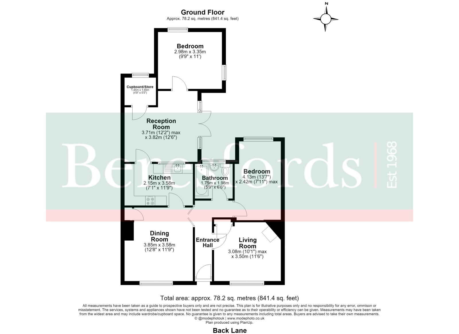 40, Back Lane, Ingatestone floorplan