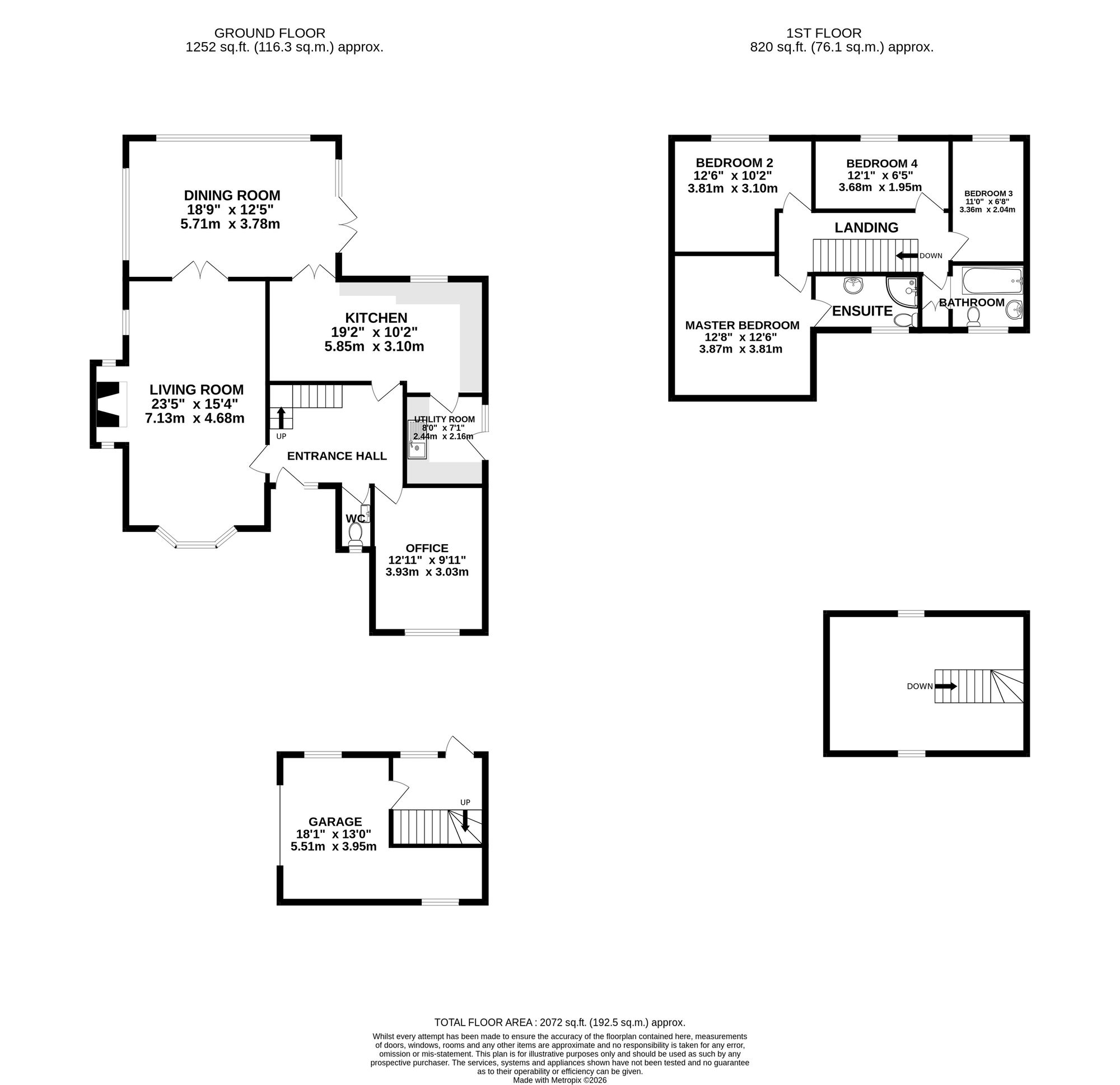 Steffancourt House Marsh Lane, Nantwich floorplan