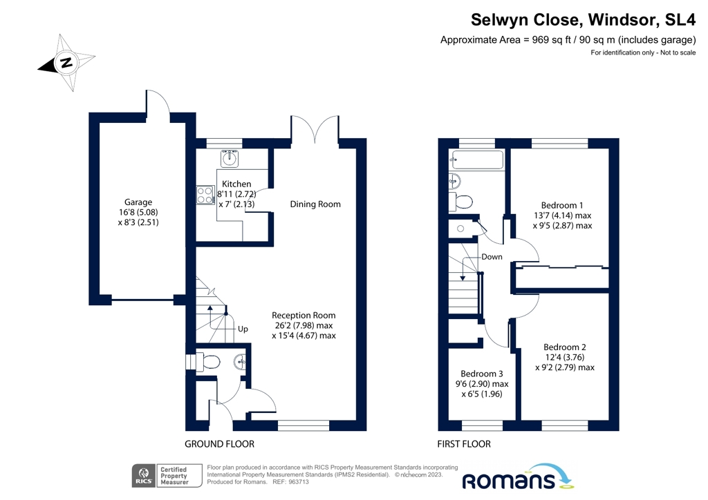 Selwyn Close, Windsor SL4, 3 bedroom terraced house for sale 64295850 PrimeLocation