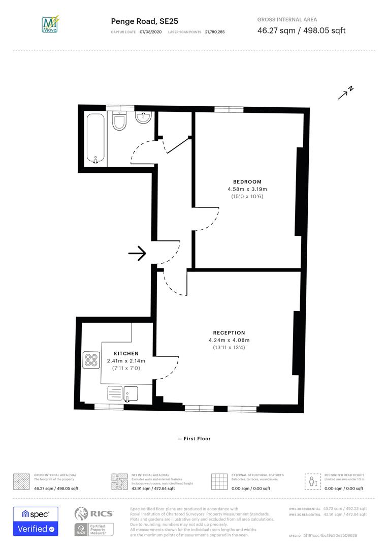 Penge Road, London floorplan