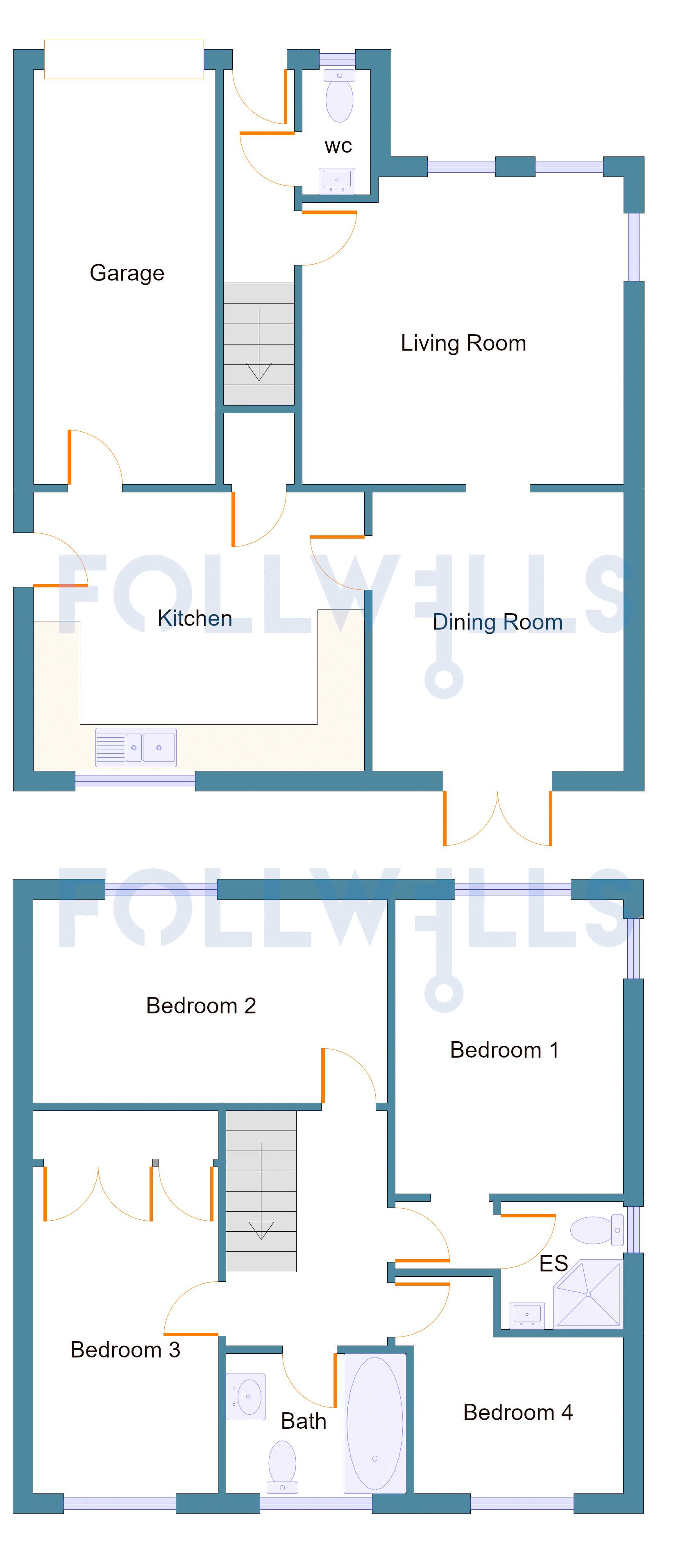 4 Bedrooms Detached house for sale in The Bridleway, Market Drayton TF9