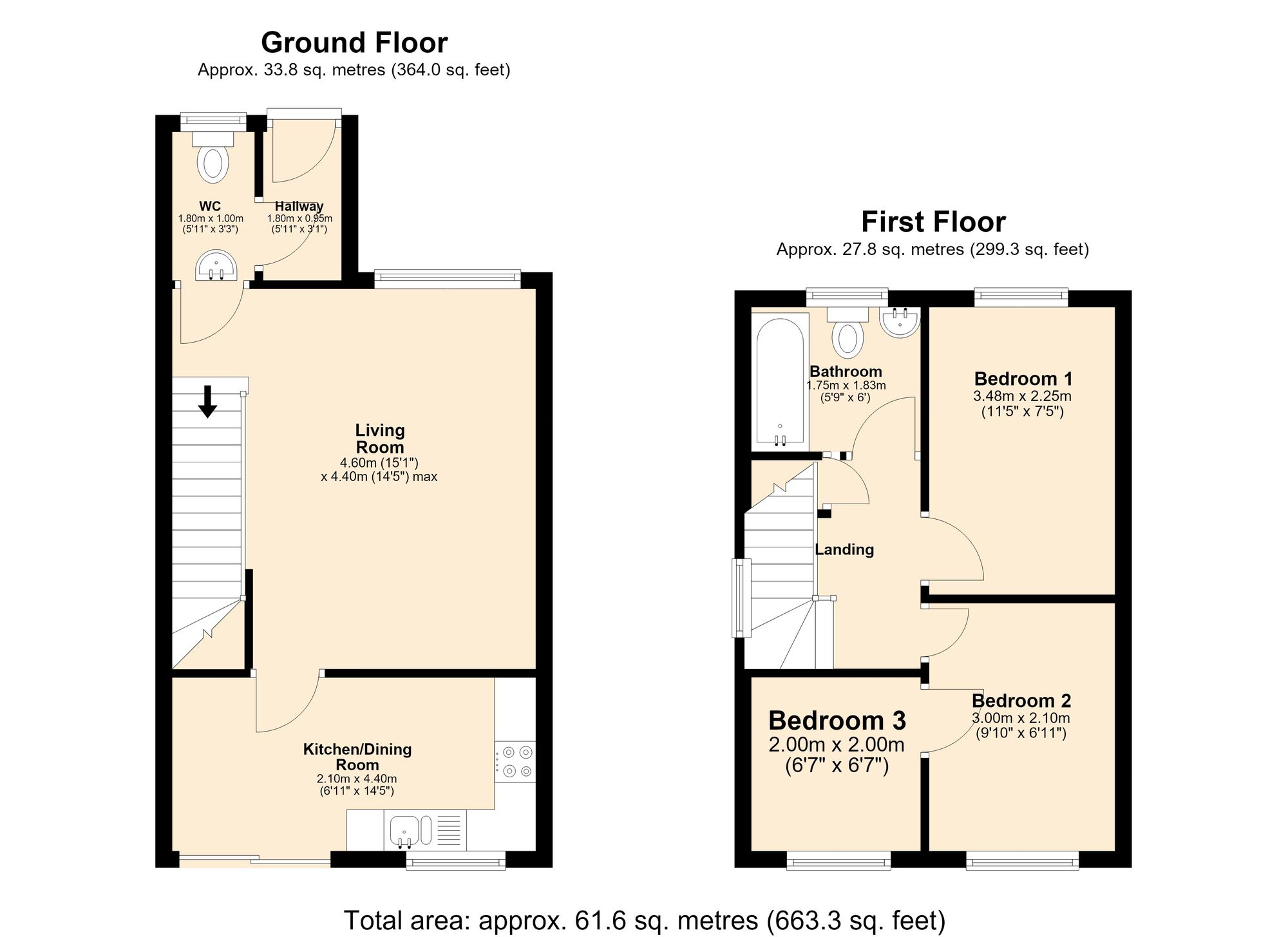 30 Priory Chase, Nelson floorplan