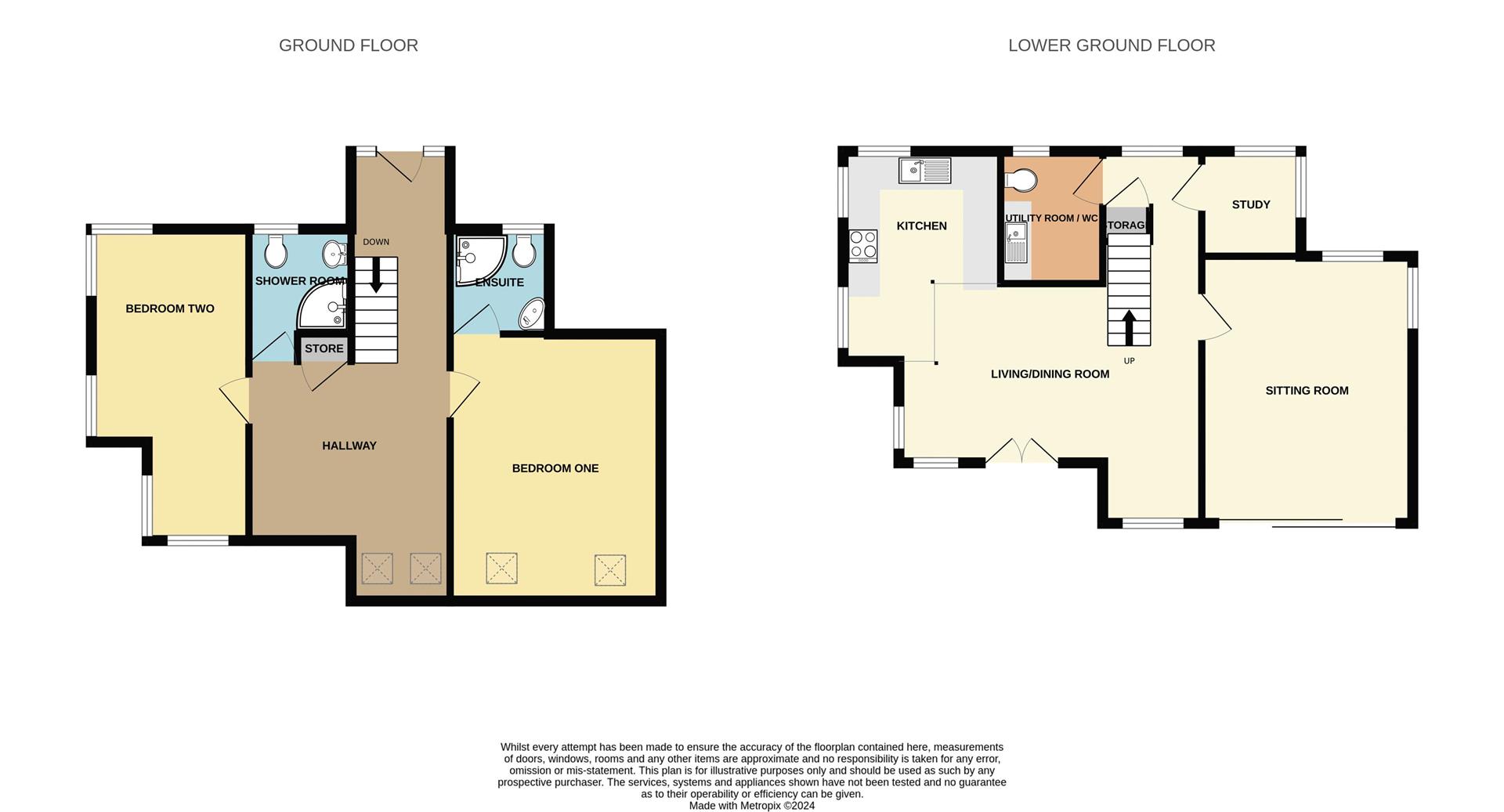 Slipways, Reacliffe Road, Rudyard floorplan
