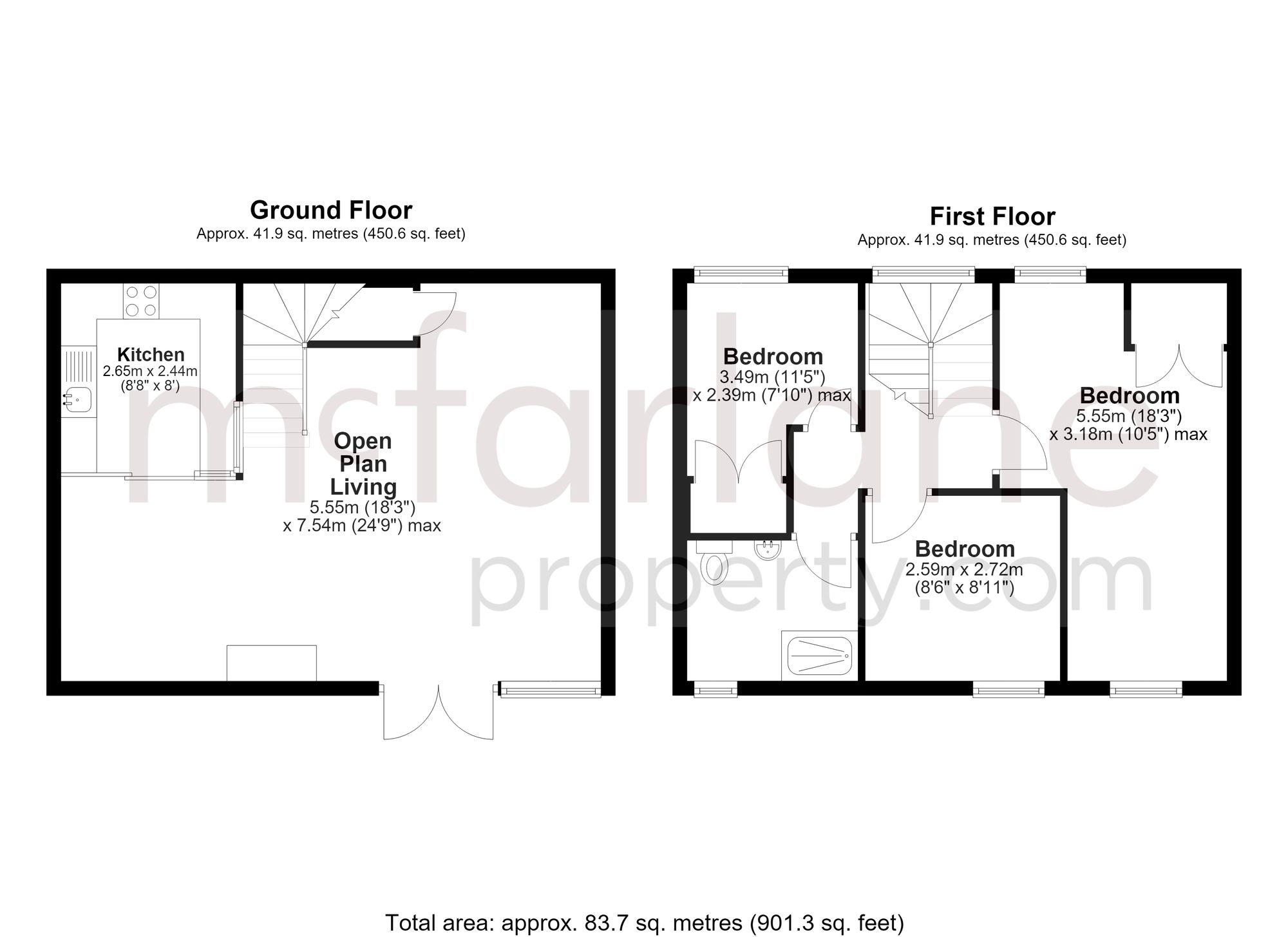 Easton House, Marlborough floorplan