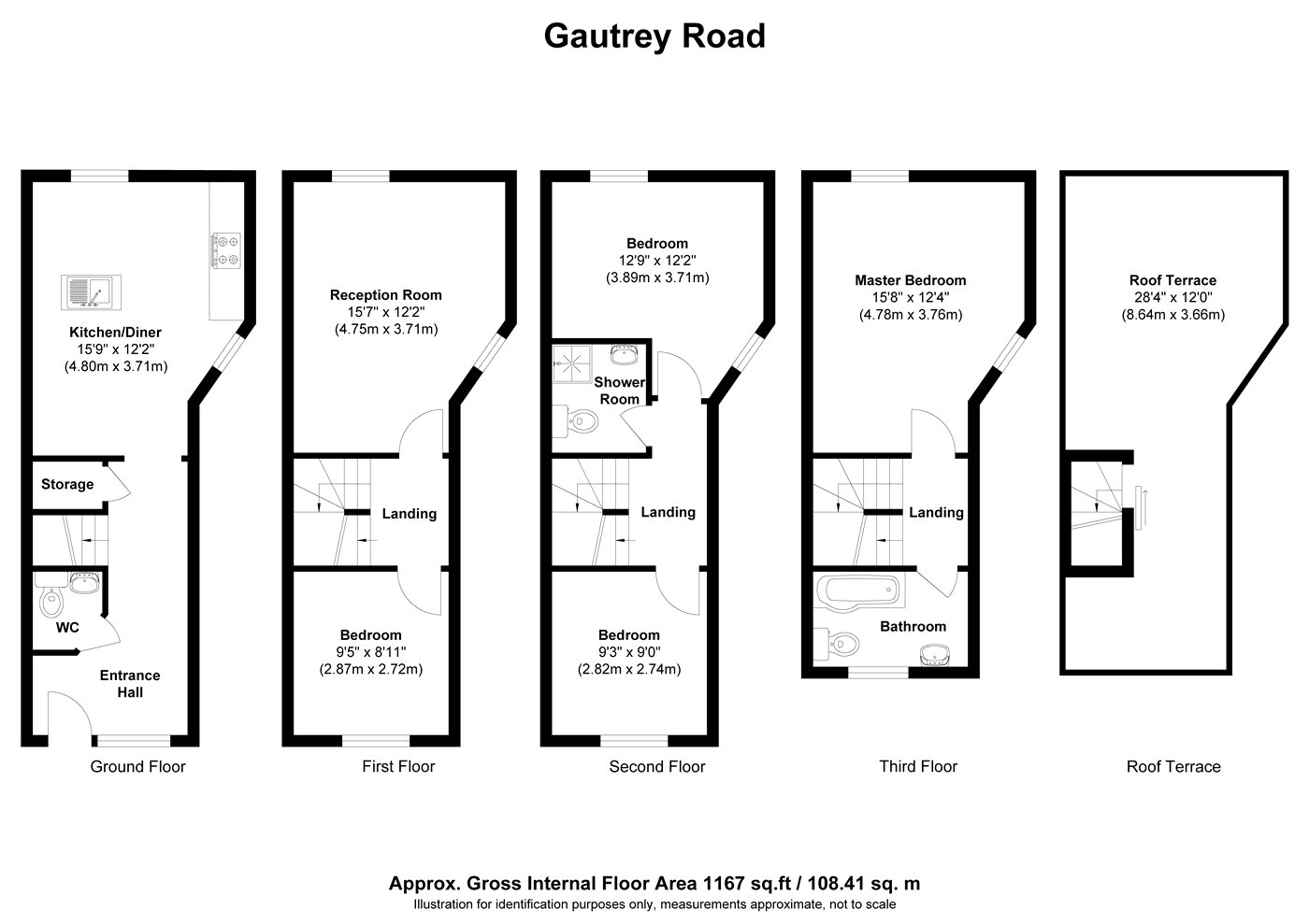 37, Gautrey Road, Nunhead floorplan