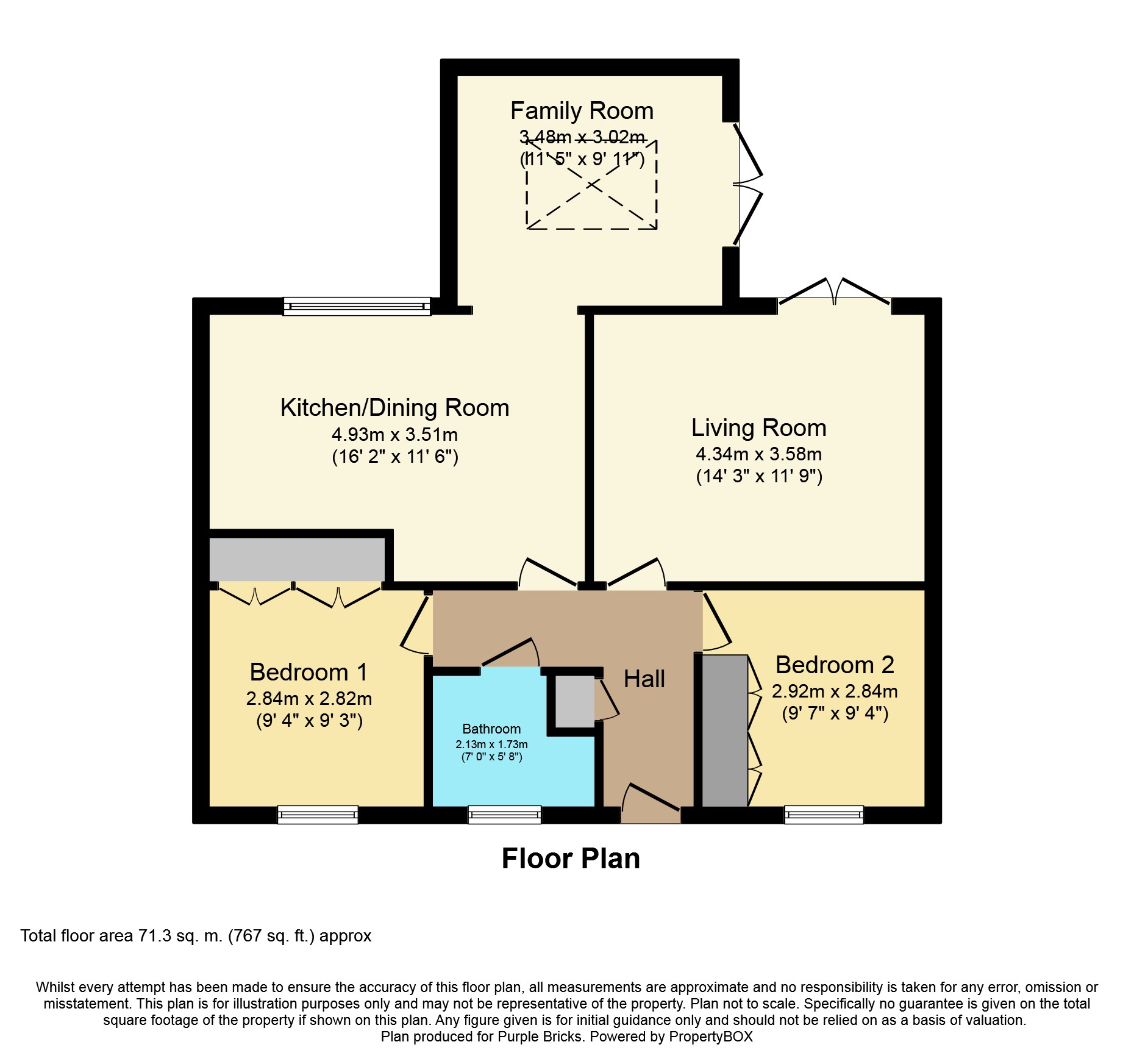 2 Bedrooms Detached bungalow for sale in Brentwood, Leyburn DL8