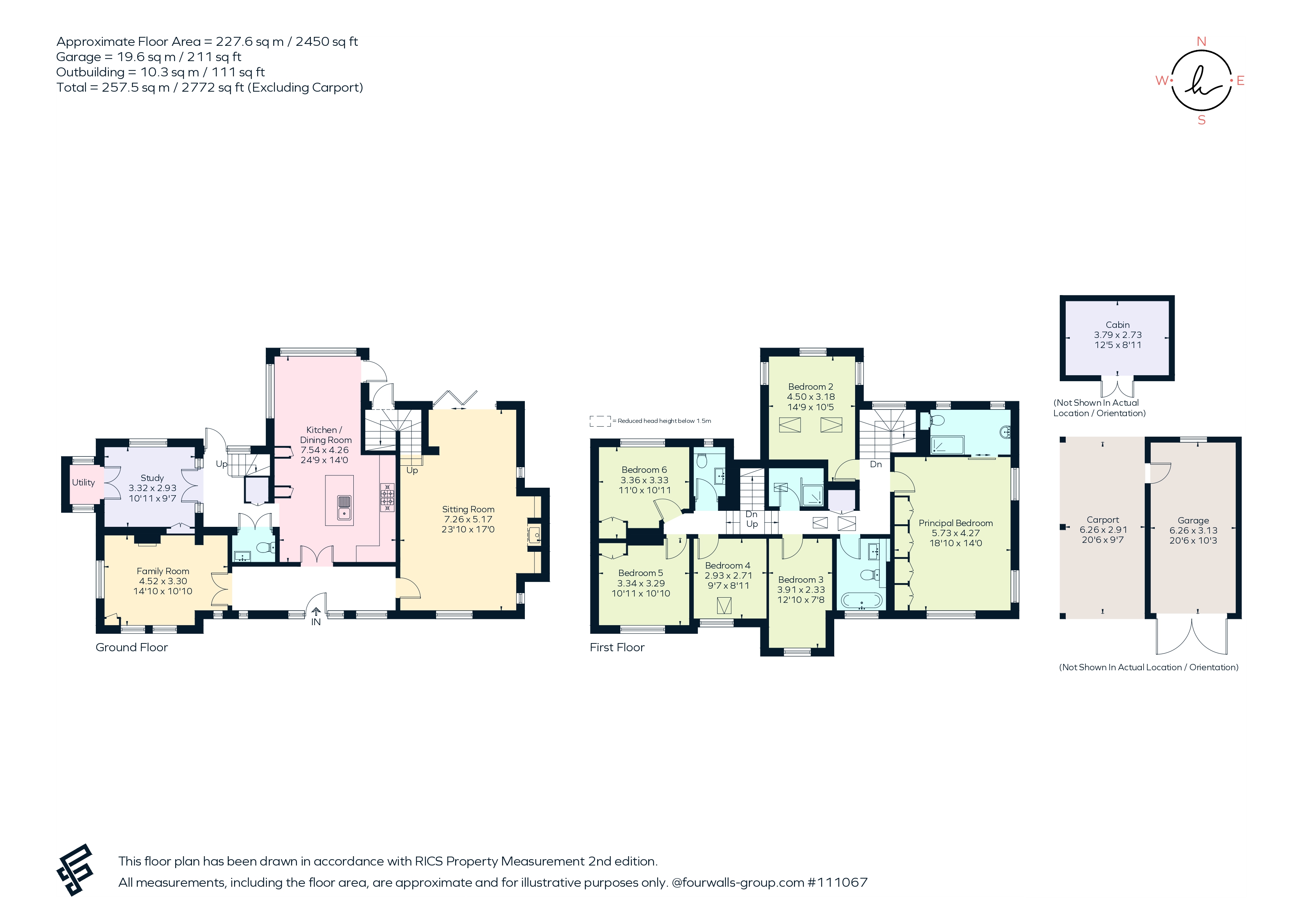 Beech Lodge, Beech Avenue, Effingham floorplan