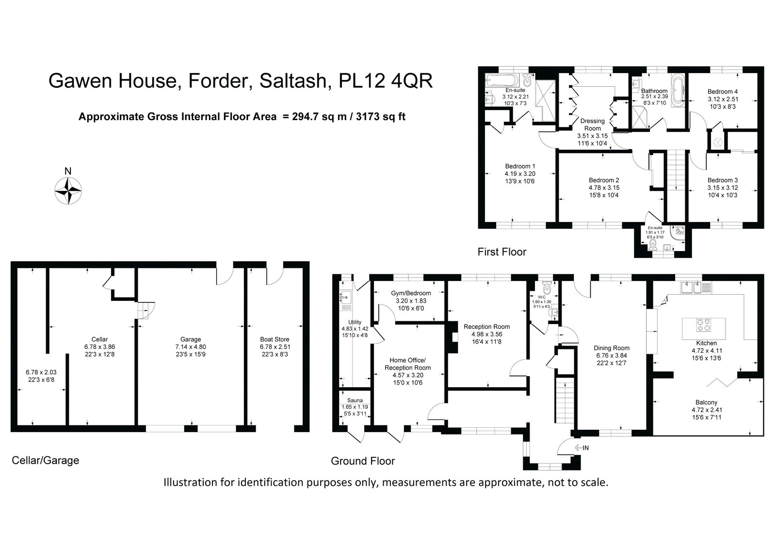 Gawen House, Saltash floorplan