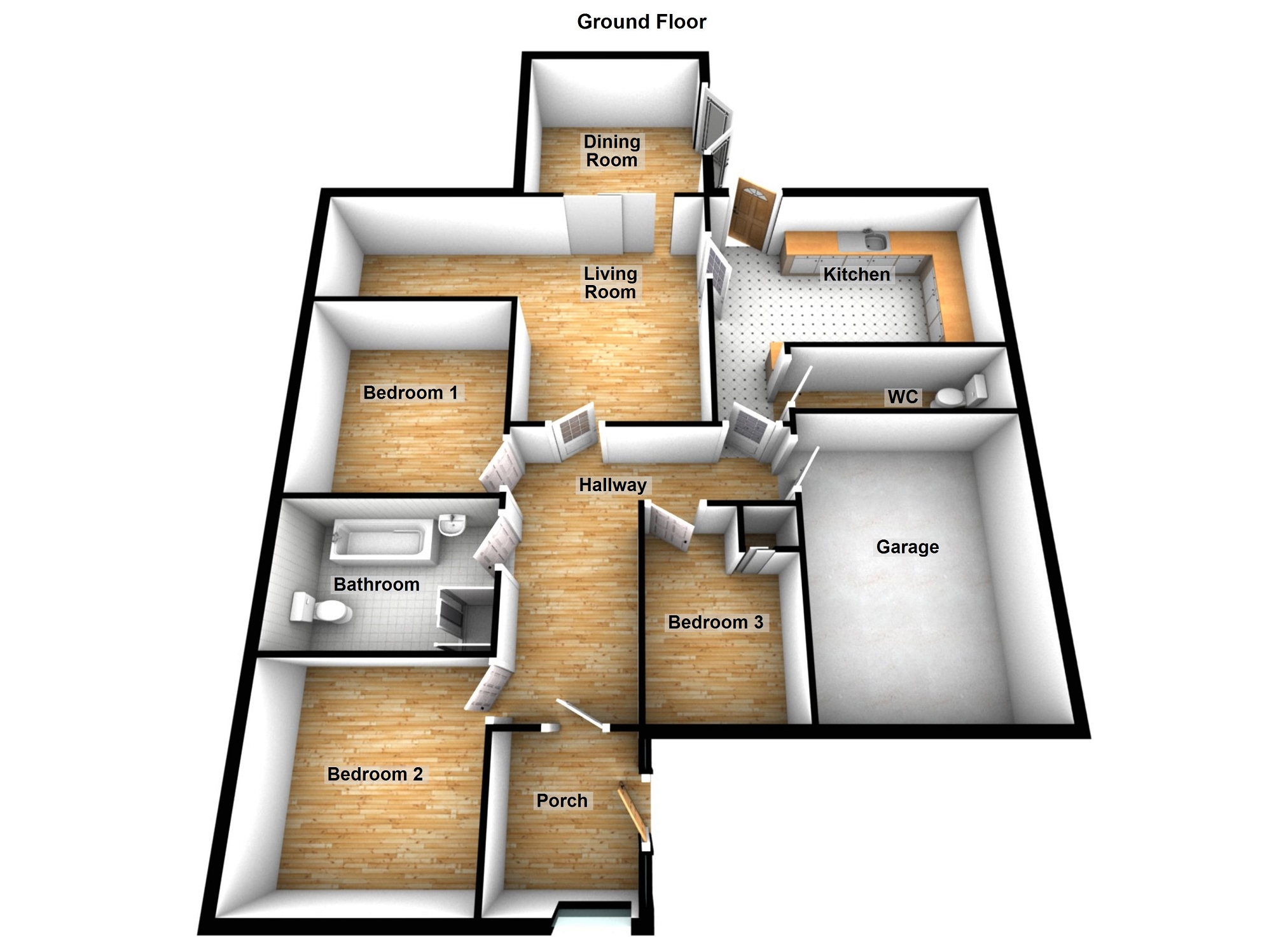21, Parc Bwtri Mawr, Ammanford floorplan
