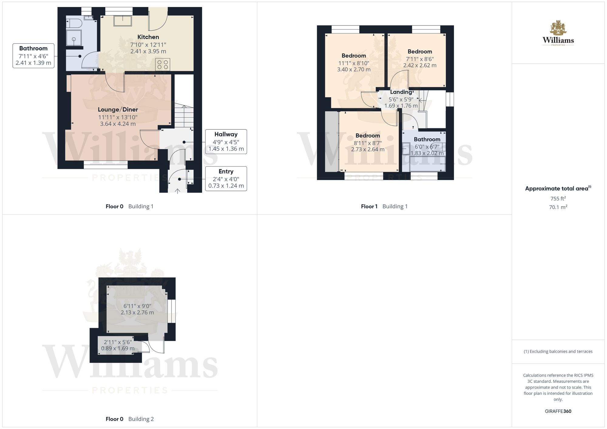 2 Bittenham Close, Aylesbury floorplan